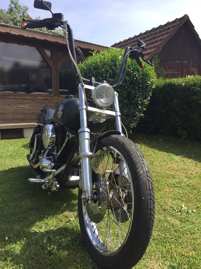Harley-Davidson Late Shovel Zwart - 2