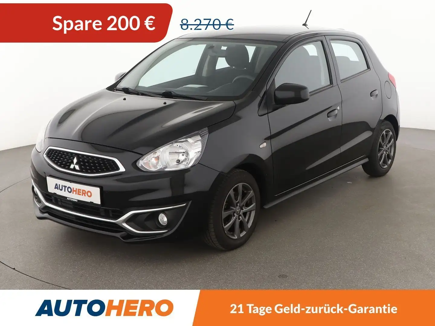 Mitsubishi Space Star 1.0 Edition 100*KLIMA*LM-FELGEN*GARANTIE* Schwarz - 1