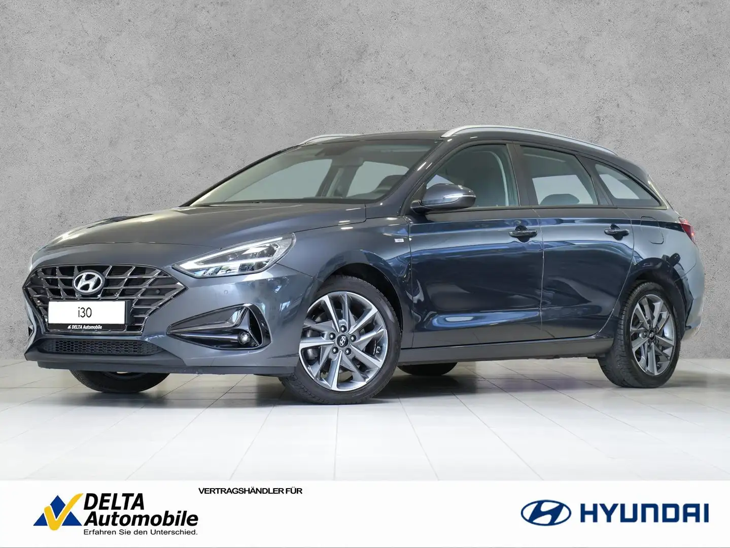 Hyundai i30 Kombi 1.5 DCT TREND Navi Voll-LED Kamera Car Grau - 1