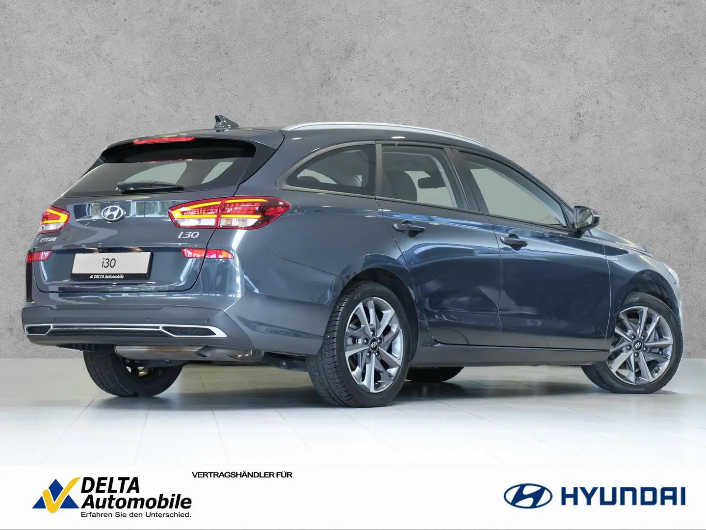 Hyundai i30 Kombi 1.5 DCT TREND Navi Voll-LED Kamera Car Grau - 2