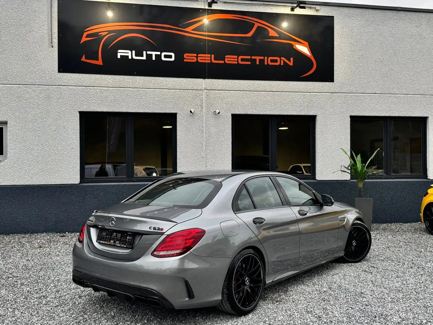 Mercedes-Benz C 63 AMG S - BURMESTER- HUD - CAM 360 Gris - 2