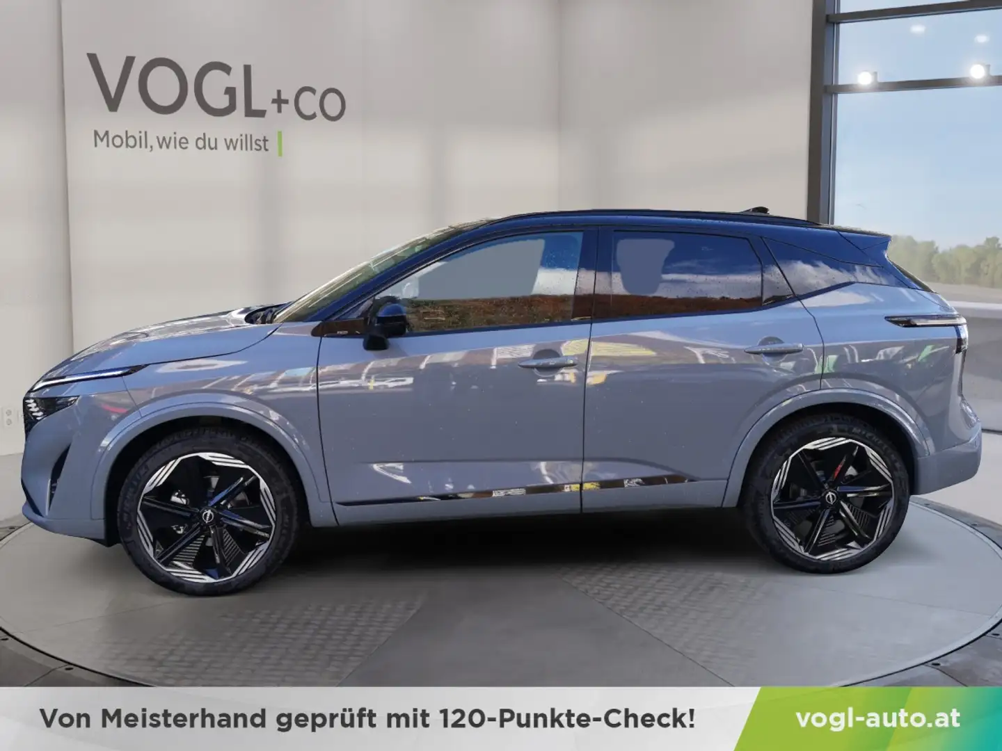 Nissan Qashqai 1.3 DIG-T MHEV 158 PS Xtron 4WD N-Design+ Grau - 2