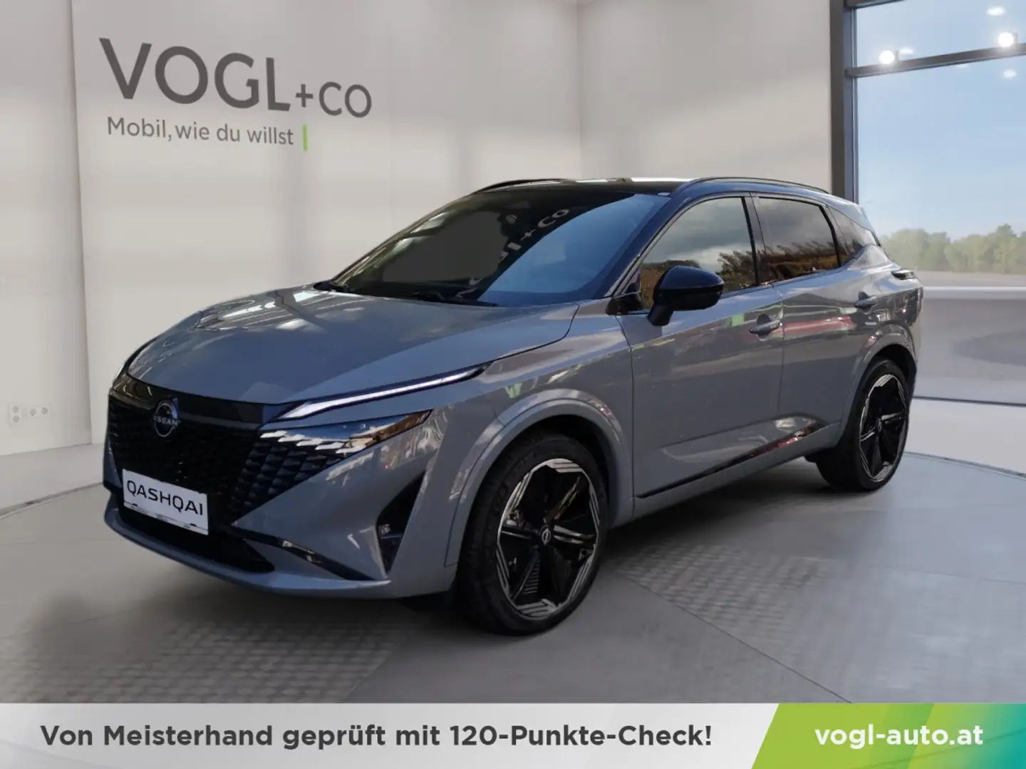 Nissan Qashqai 1.3 DIG-T MHEV 158 PS Xtron 4WD N-Design+ Grau - 1