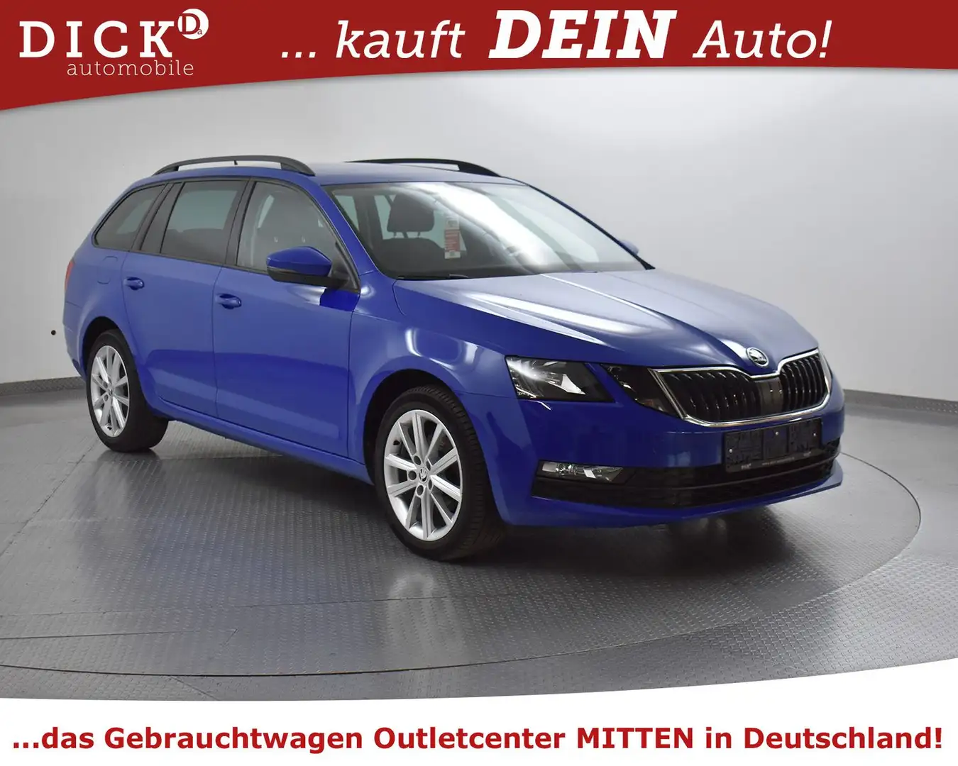 Skoda Octavia Com 2.0d Tour NAVI+SHZ+PDC+MFL+TEMP+DAB+ Blue - 1