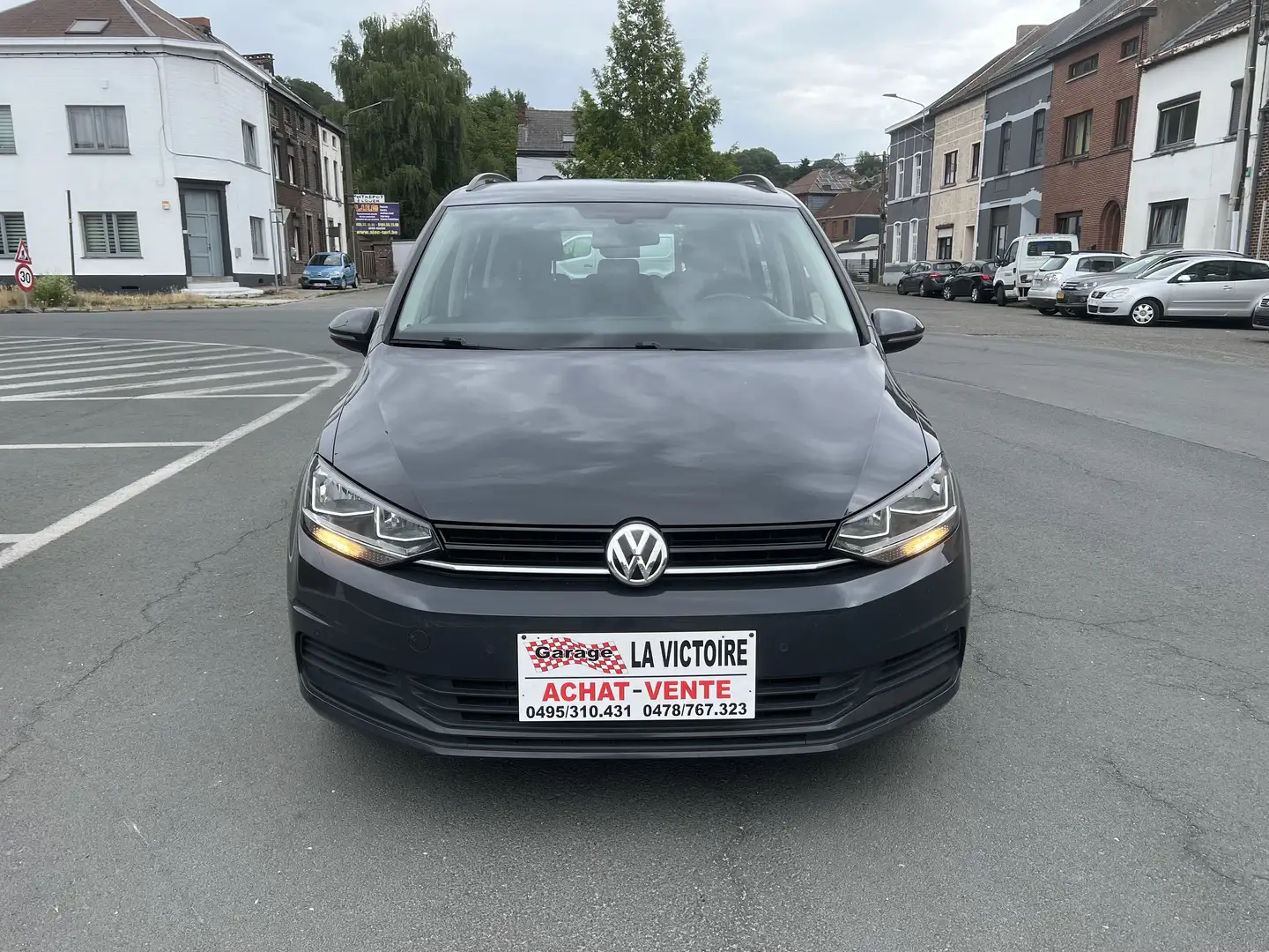 Volkswagen Touran 1.0 TSI 7 PLaces//Gps//CLim//Euro 6d-TEP Grijs - 2
