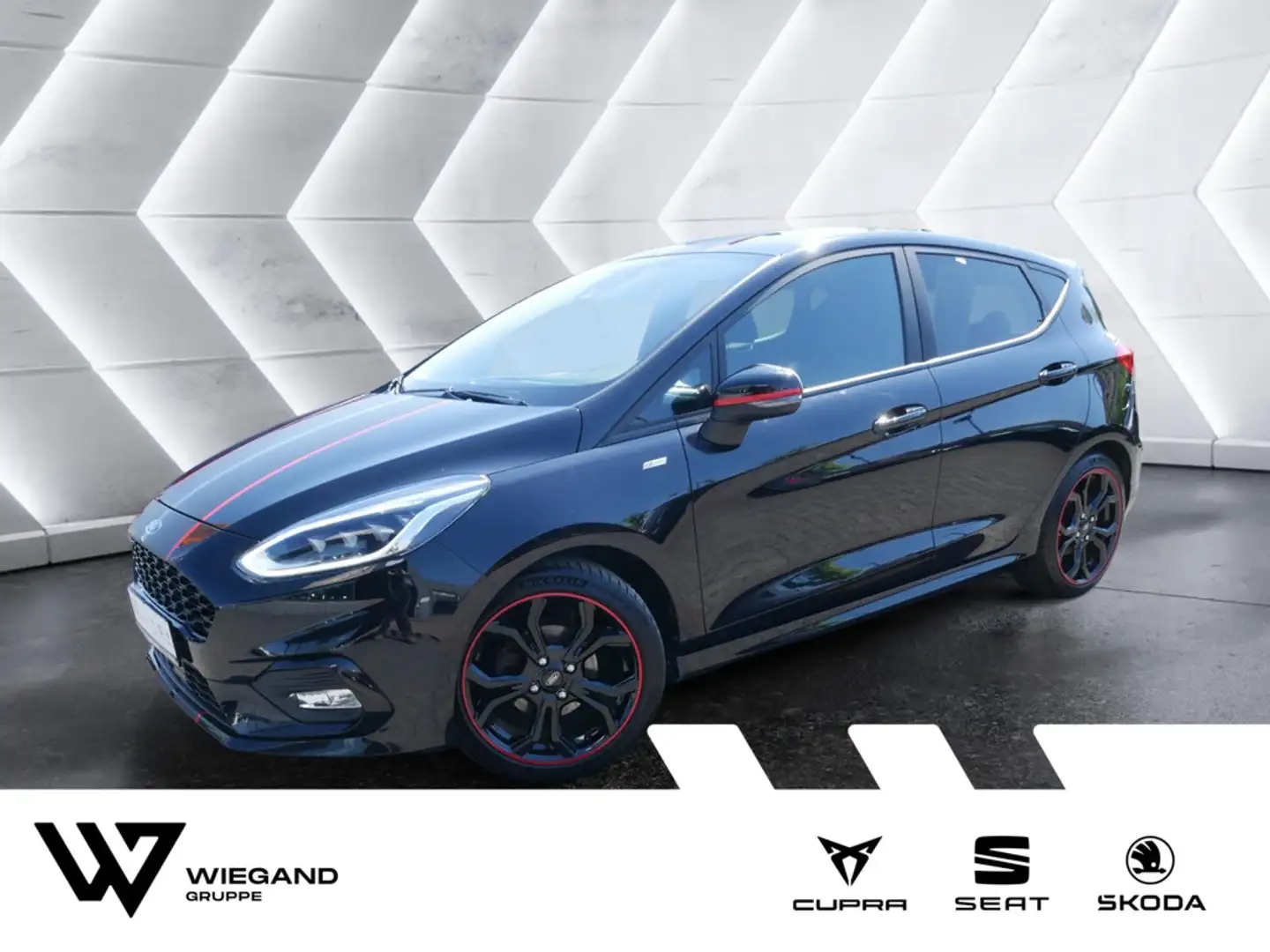 Ford Fiesta 1.0 EcoBoost ST-Line SHZ NAVI B&O LED Noir - 1