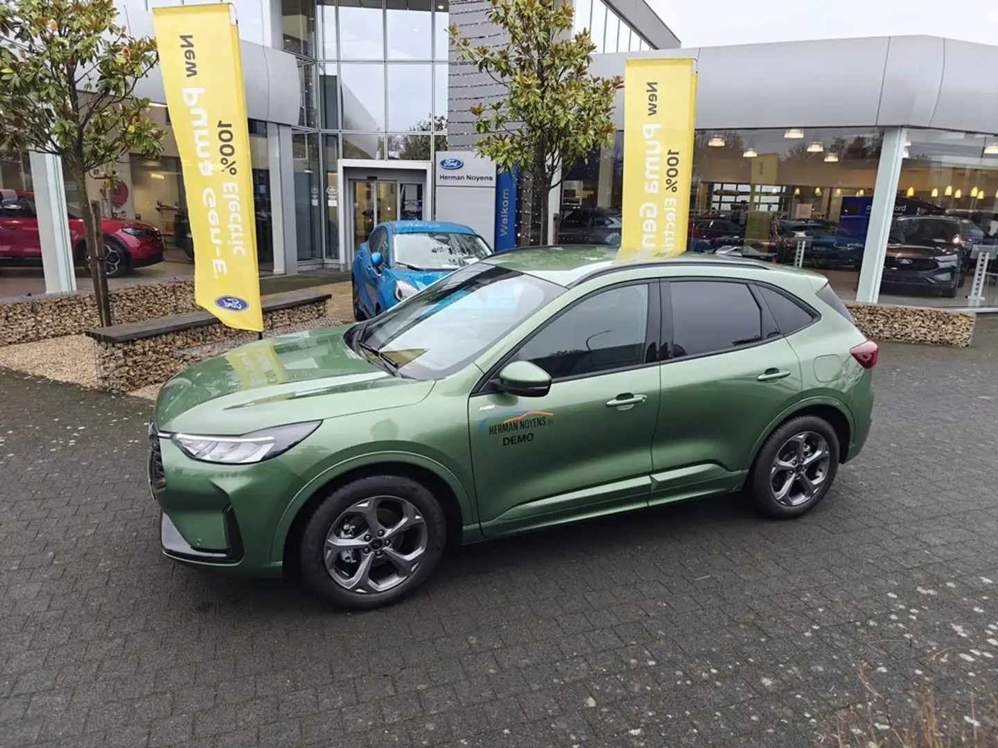 Ford Kuga ST-line Grün - 1