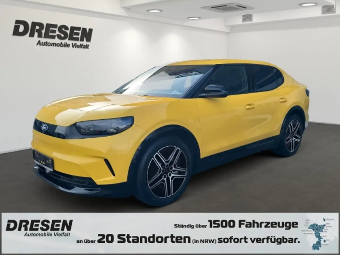 Ford Capri Dual-Motor AWD Premium + el. AHK & Fahrerassistenz Amarillo - 1