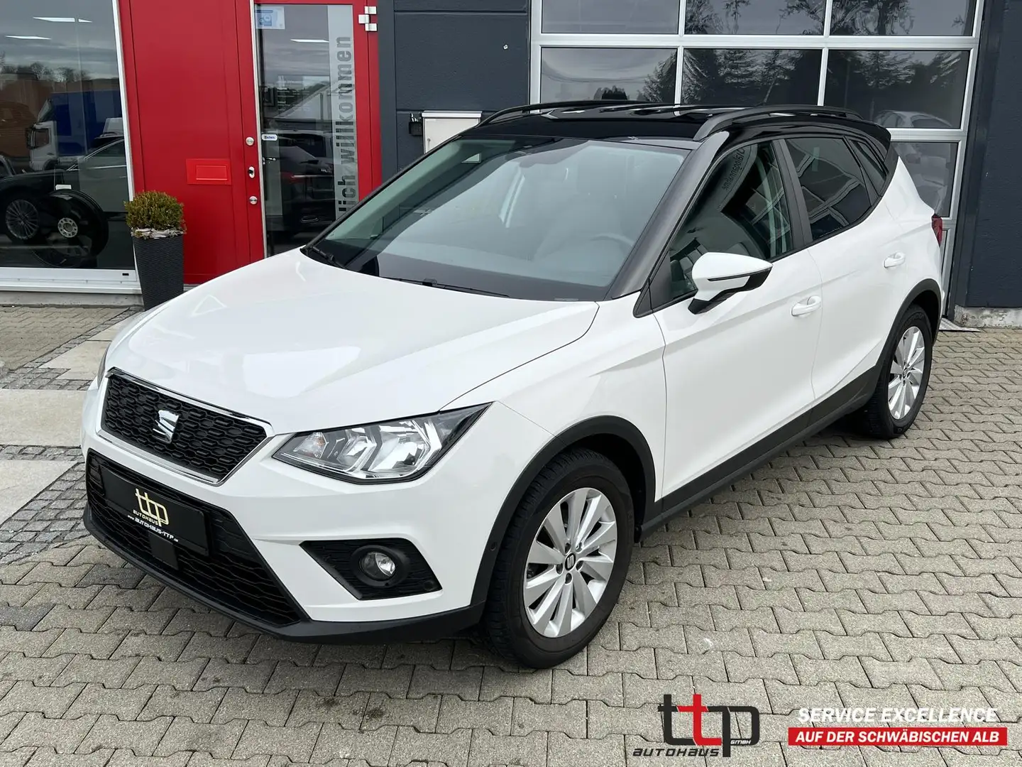 SEAT Arona 1.0 TSI Style Digital-Tacho R.Kamera Navi Weiß - 1