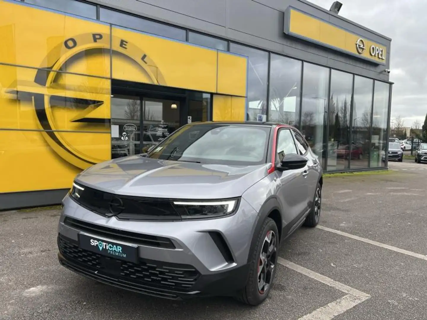 Opel Mokka-E Electric 136ch GS Gris - 1