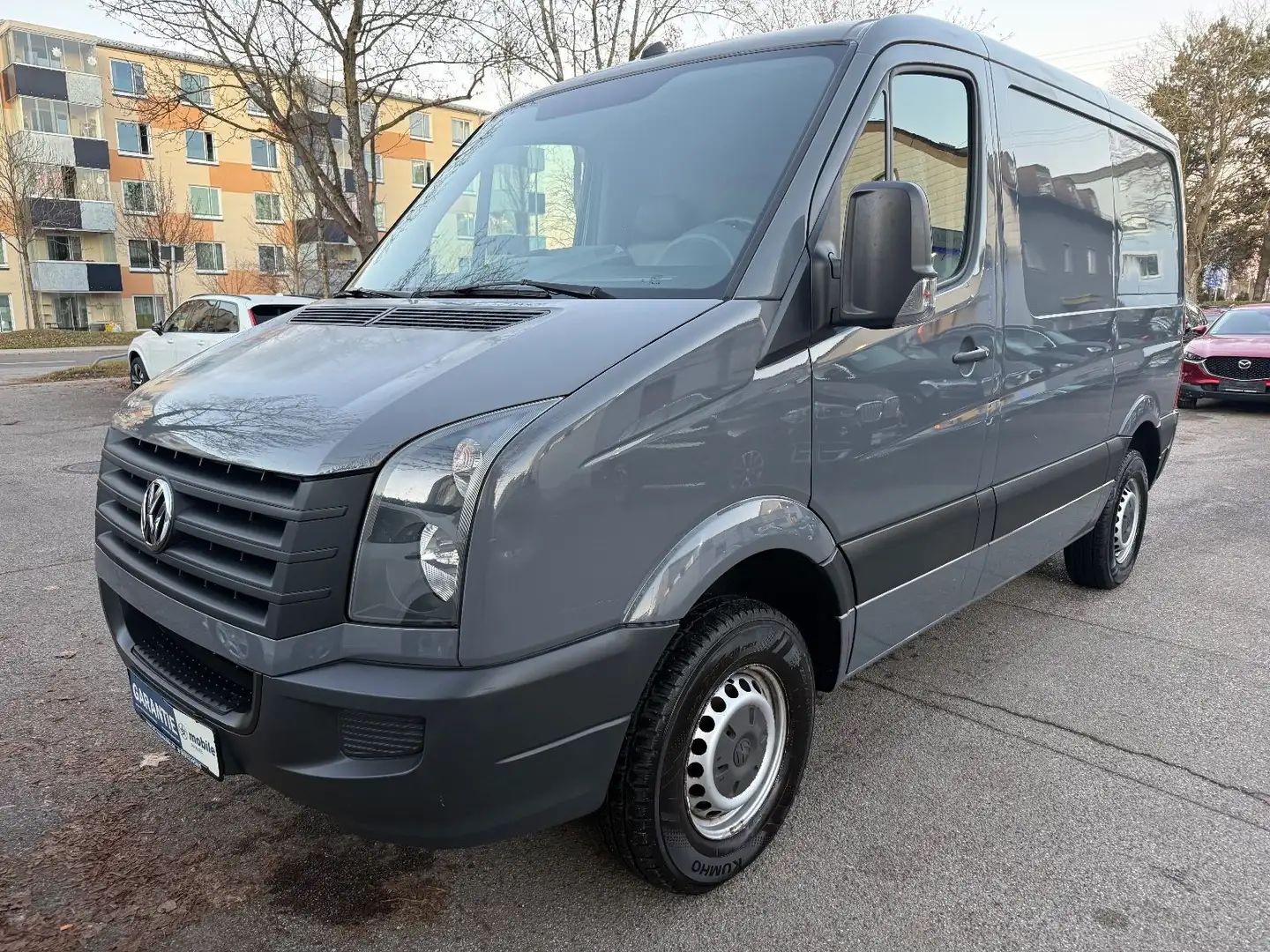 Volkswagen Crafter Kasten 35 kurz L1H1~AHK~3Sitze~Sch.Tür~ Gris - 1