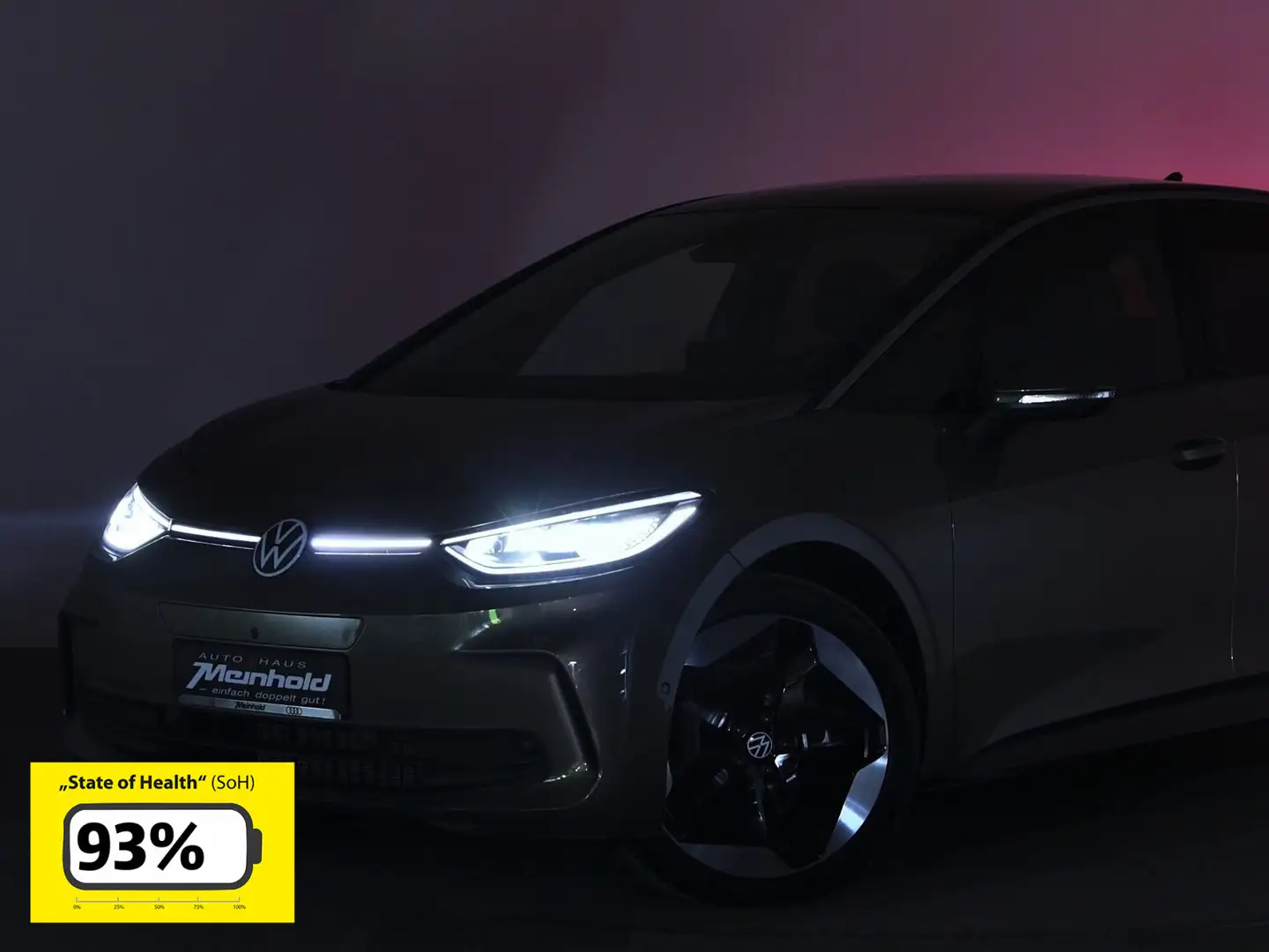 Volkswagen ID.3 Pro S,Alu 20",CCS,Matrix,ACC,DCC,Navi,DAB+ Vert - 2