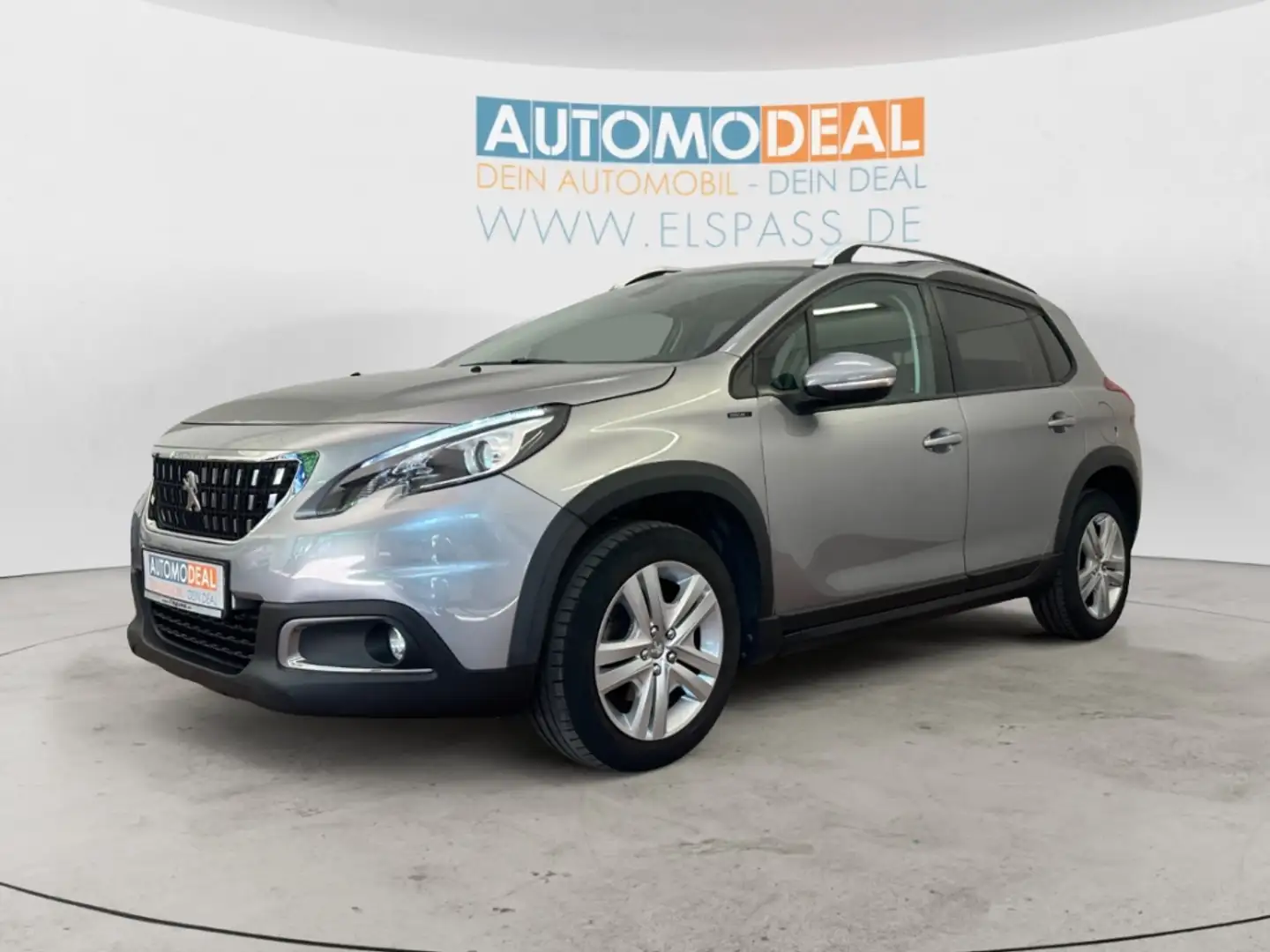 Peugeot 2008 Signature AUTOMATIK TEMPOMAT PDC BLUETOOTH KLIMAAU Gris - 2