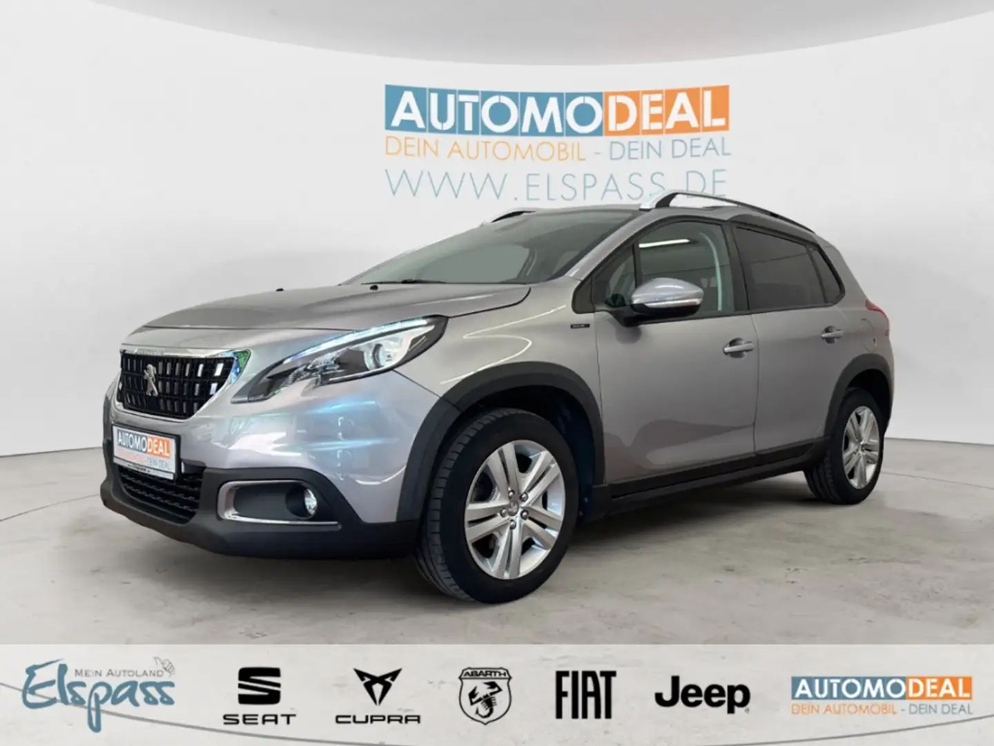 Peugeot 2008 Signature AUTOMATIK TEMPOMAT PDC BLUETOOTH KLIMAAU Gris - 1