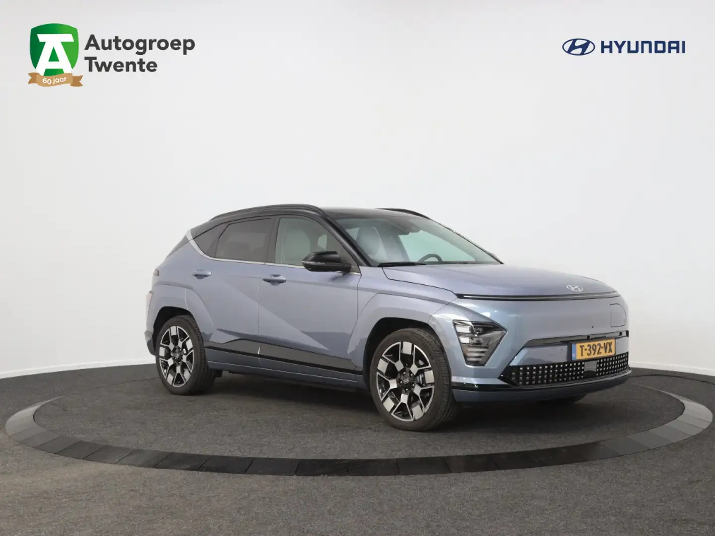 Hyundai KONA Electric Premium Sky 65.4 kWh | Panorama dak | Car Blauw - 1