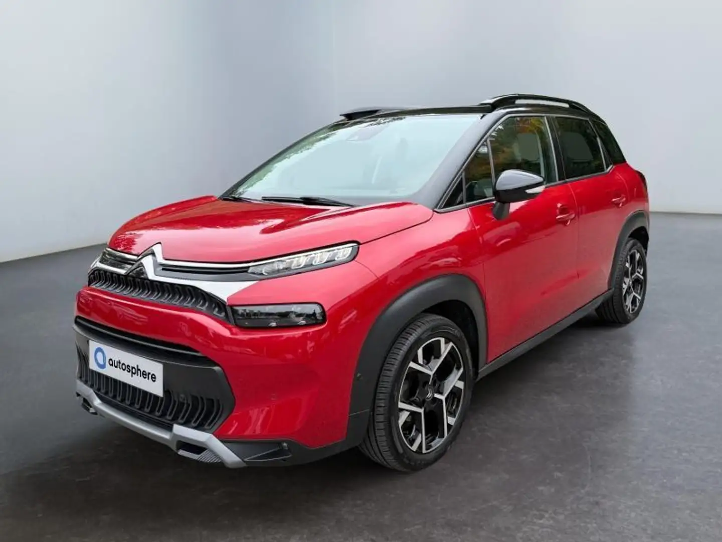 Citroen C3 Aircross Aircross Cuir Alu ClimAuto ToitOuvrant Rood - 1