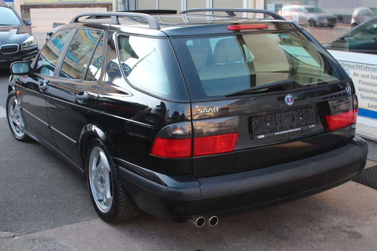 Saab 9-5 3.0t V6 SE Kombi Aut Leder*Schiebedach, foto 7