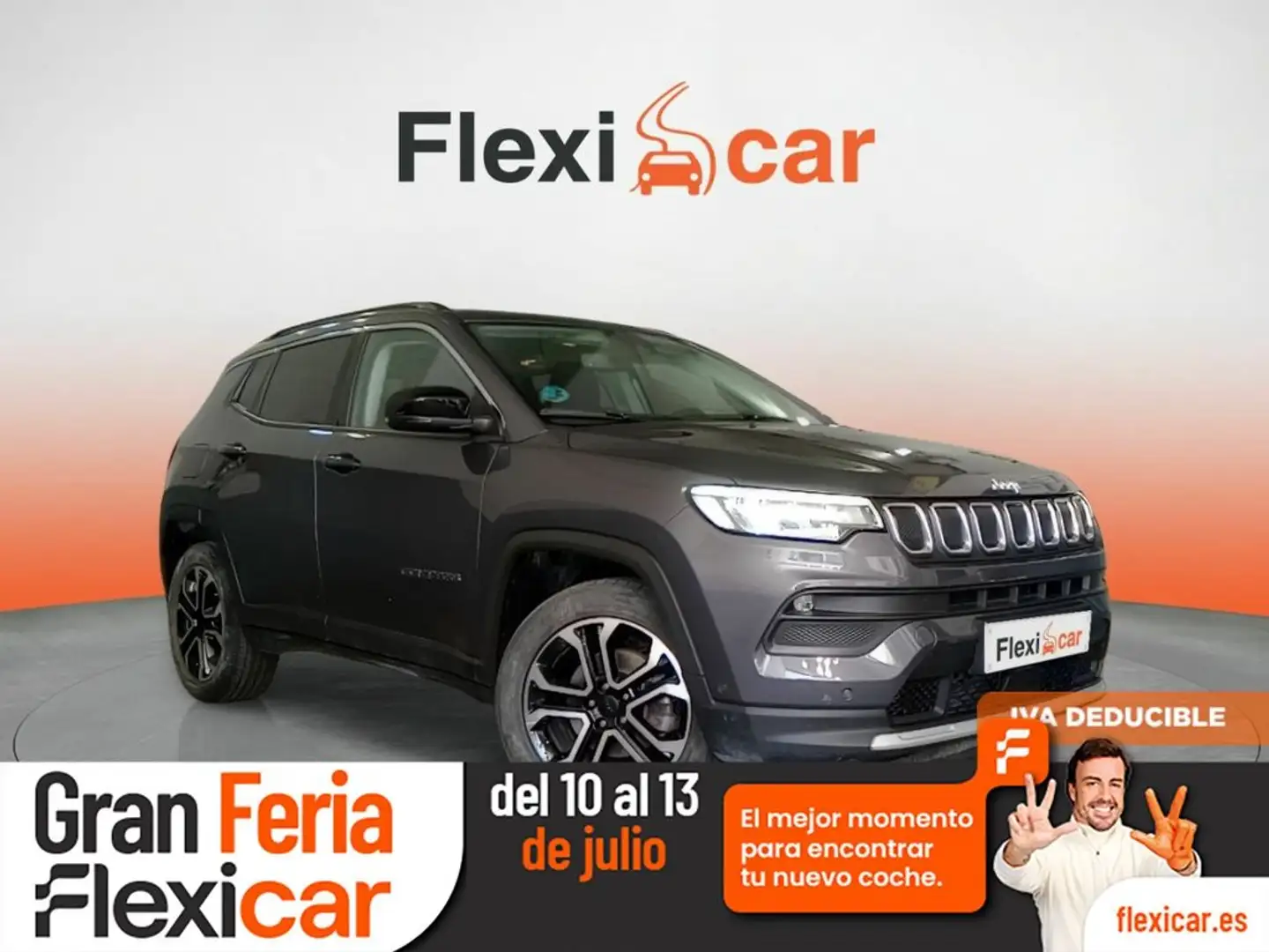 Jeep Compass 1.6 Mjt Limited FWD Gris - 1