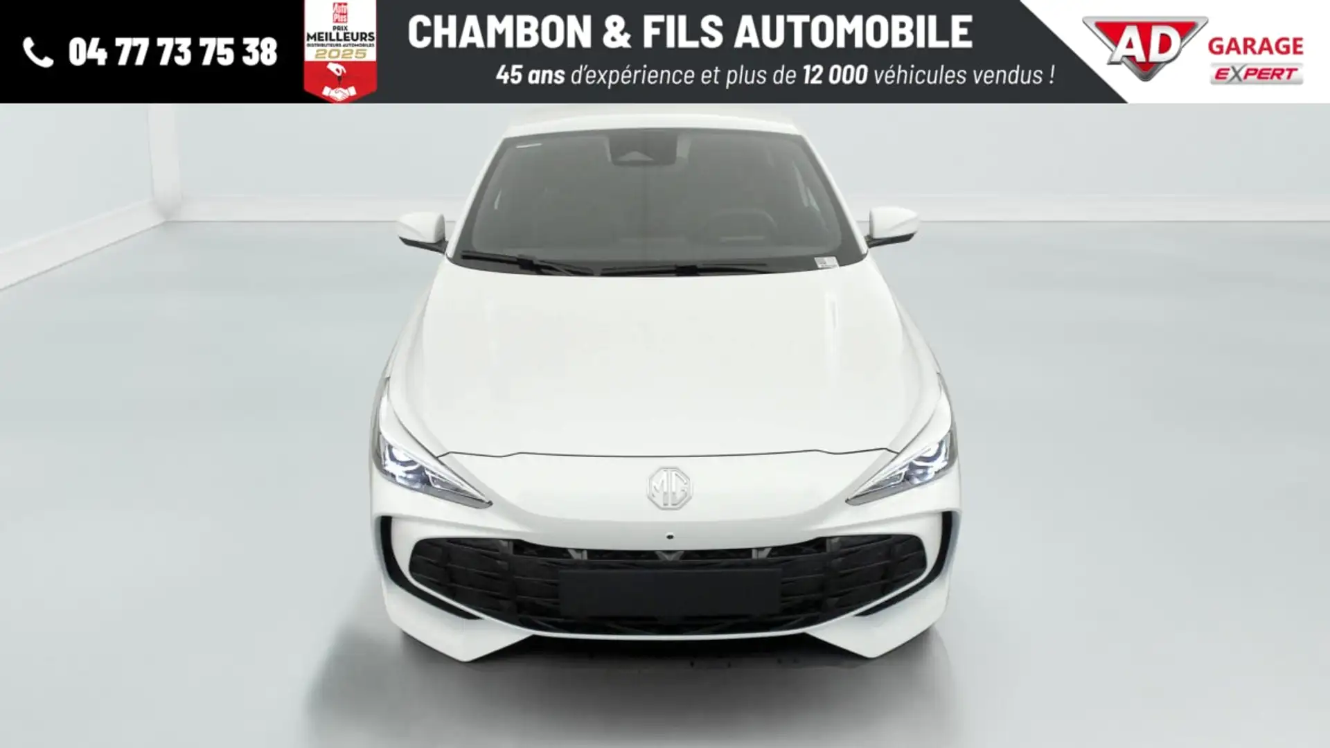 MG MG3 1.5 L Hybrid+ 195 ch Luxury Blanc - 2