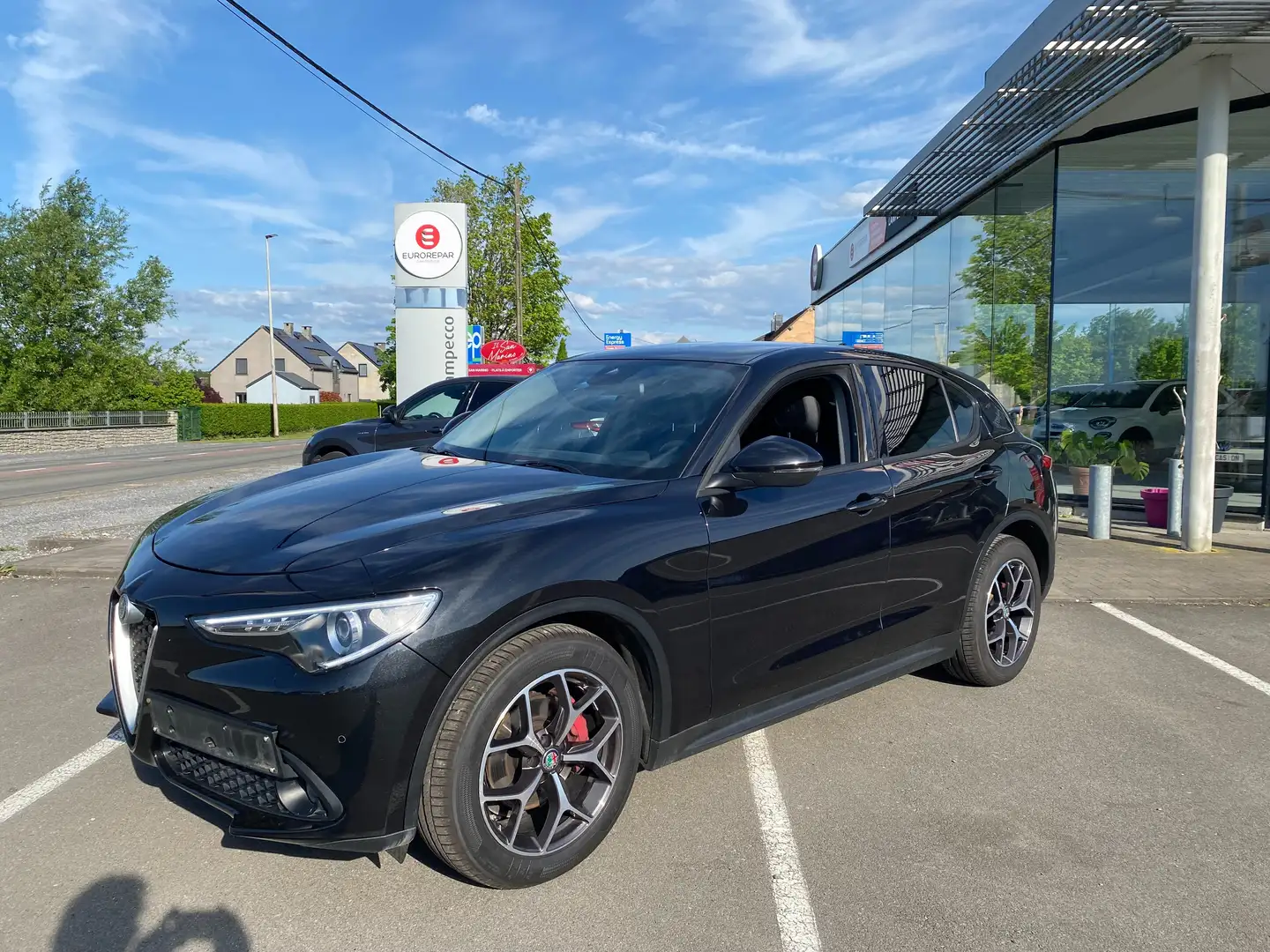 Alfa Romeo Stelvio 2.2 JTD Super GARANTIE 12MOIS DISTRI OK Zwart - 1
