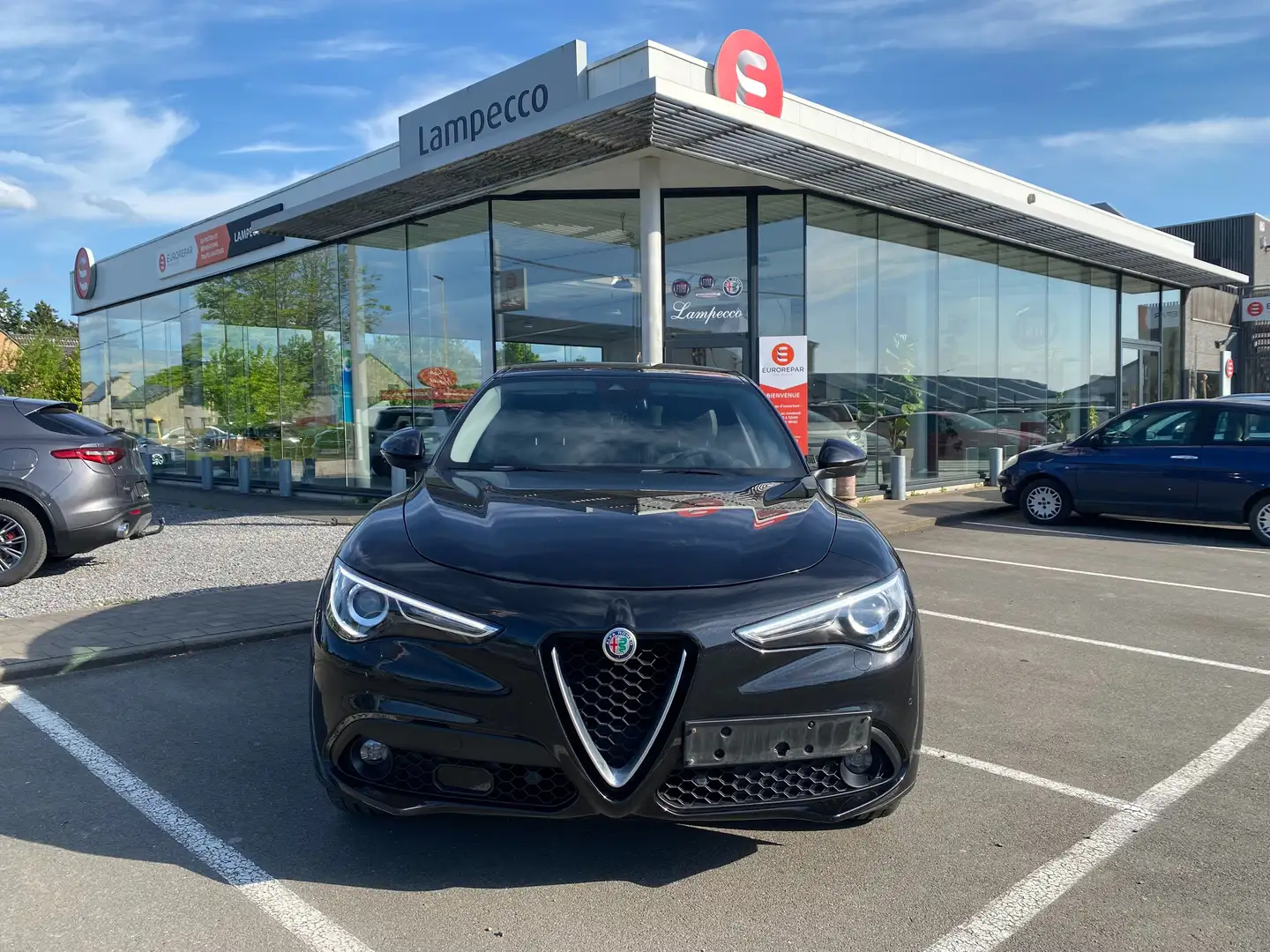 Alfa Romeo Stelvio 2.2 JTD Super GARANTIE 12MOIS DISTRI OK Zwart - 2