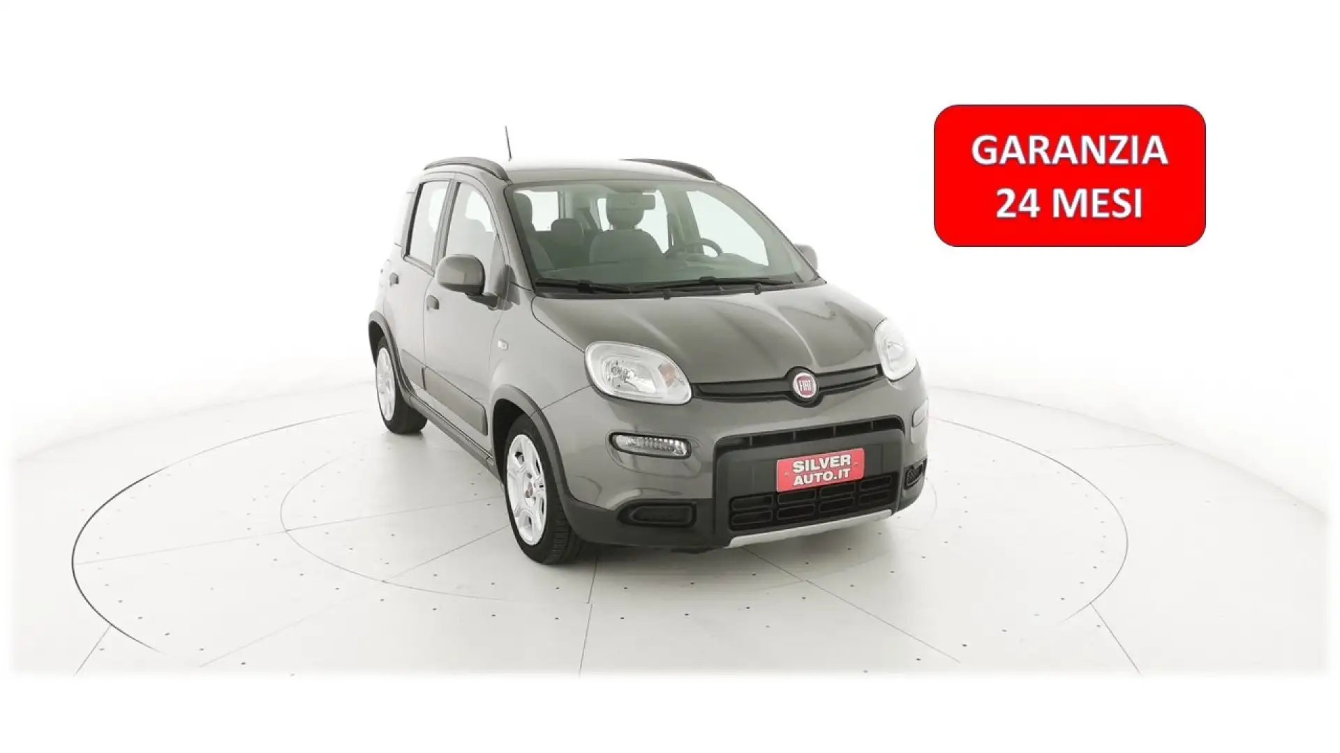 Fiat Panda 1.0 FireFly S&S Hybrid City Life Grijs - 1