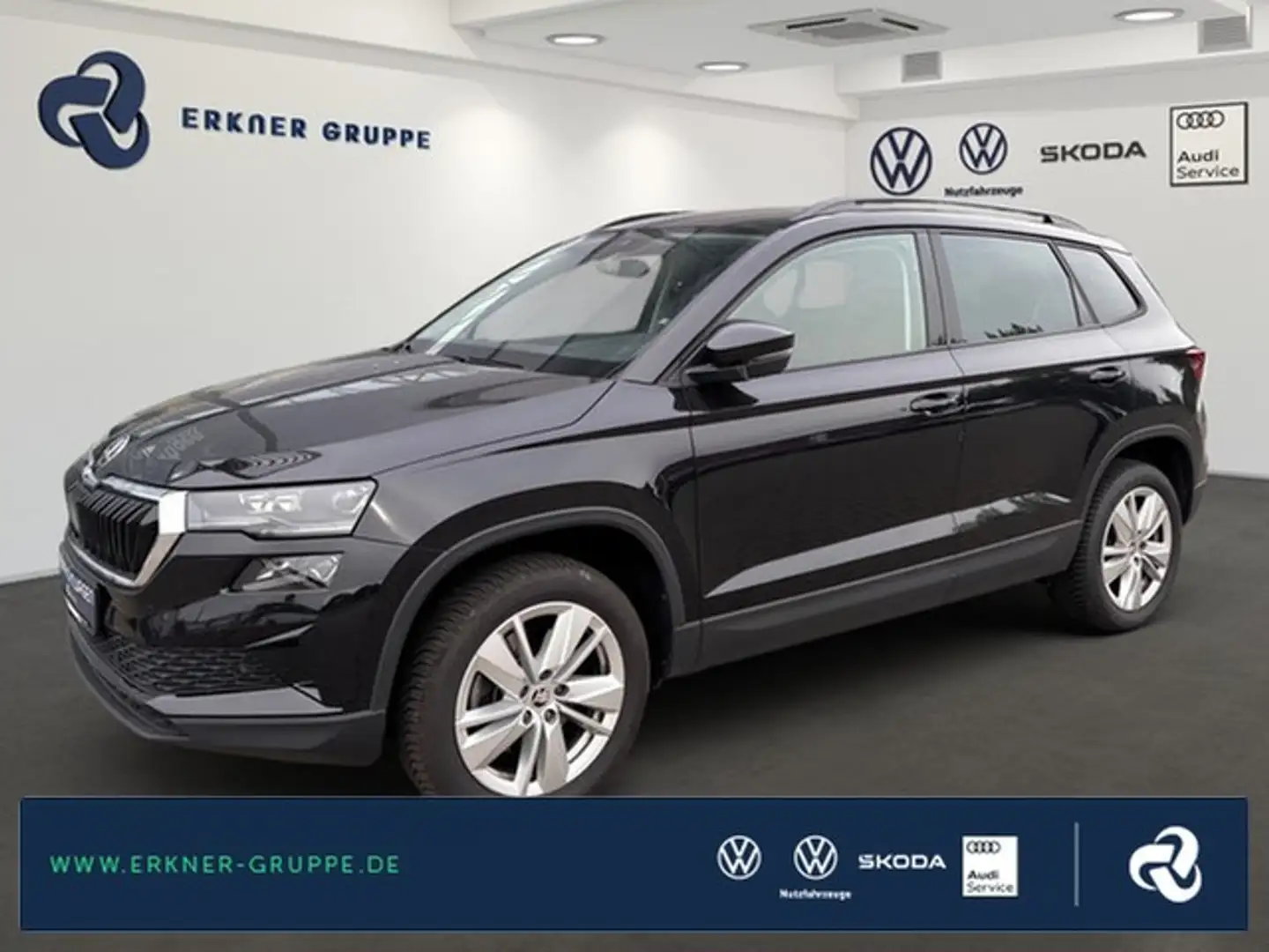 Skoda Karoq 1.5TSI DSG Selection LED+ACC+VIRT+NAVI+++ Schwarz - 1