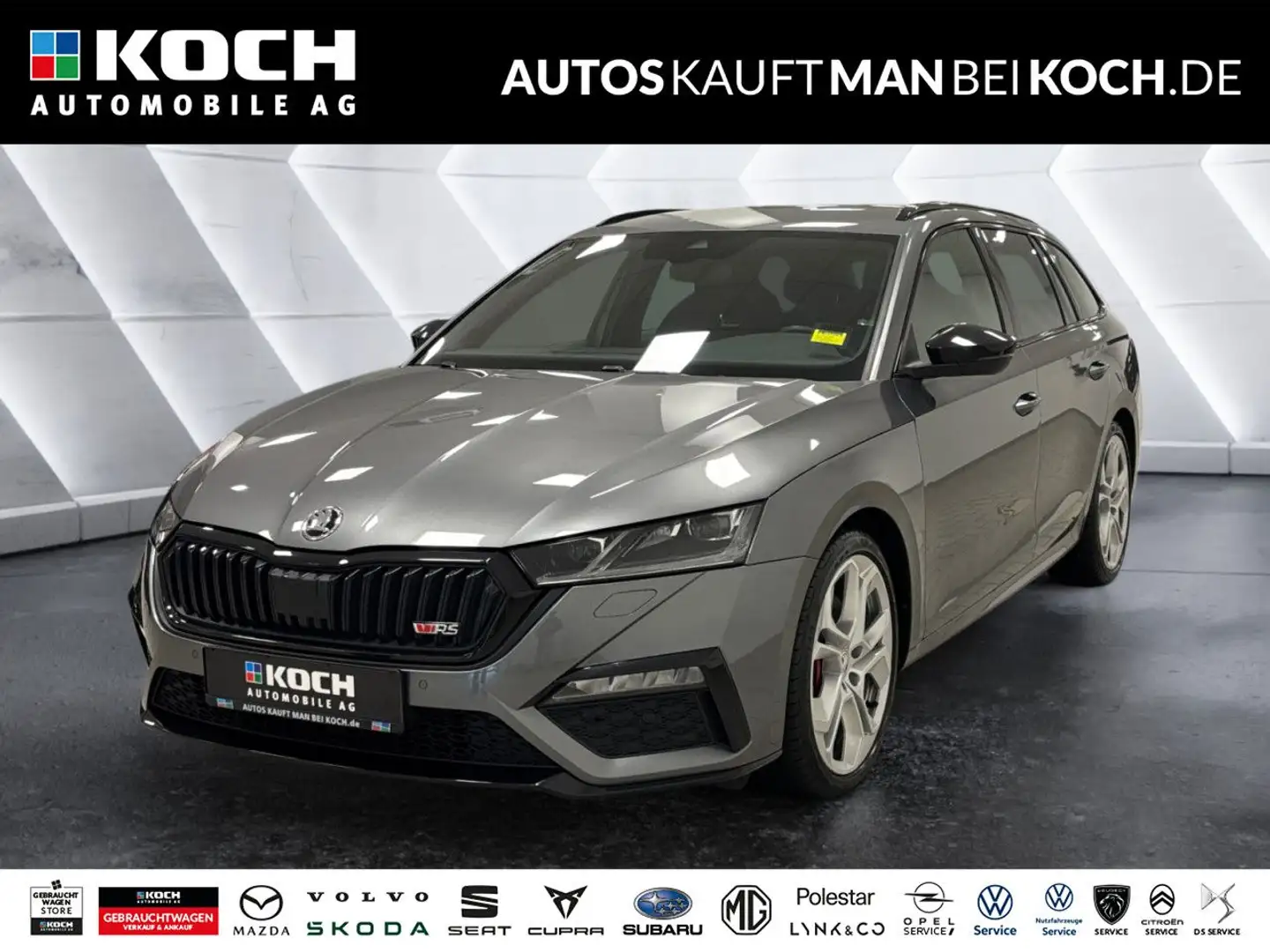 Skoda Octavia Combi 2.0 TSI DSG RS ACC PARKLENK MATRIX Grau - 1