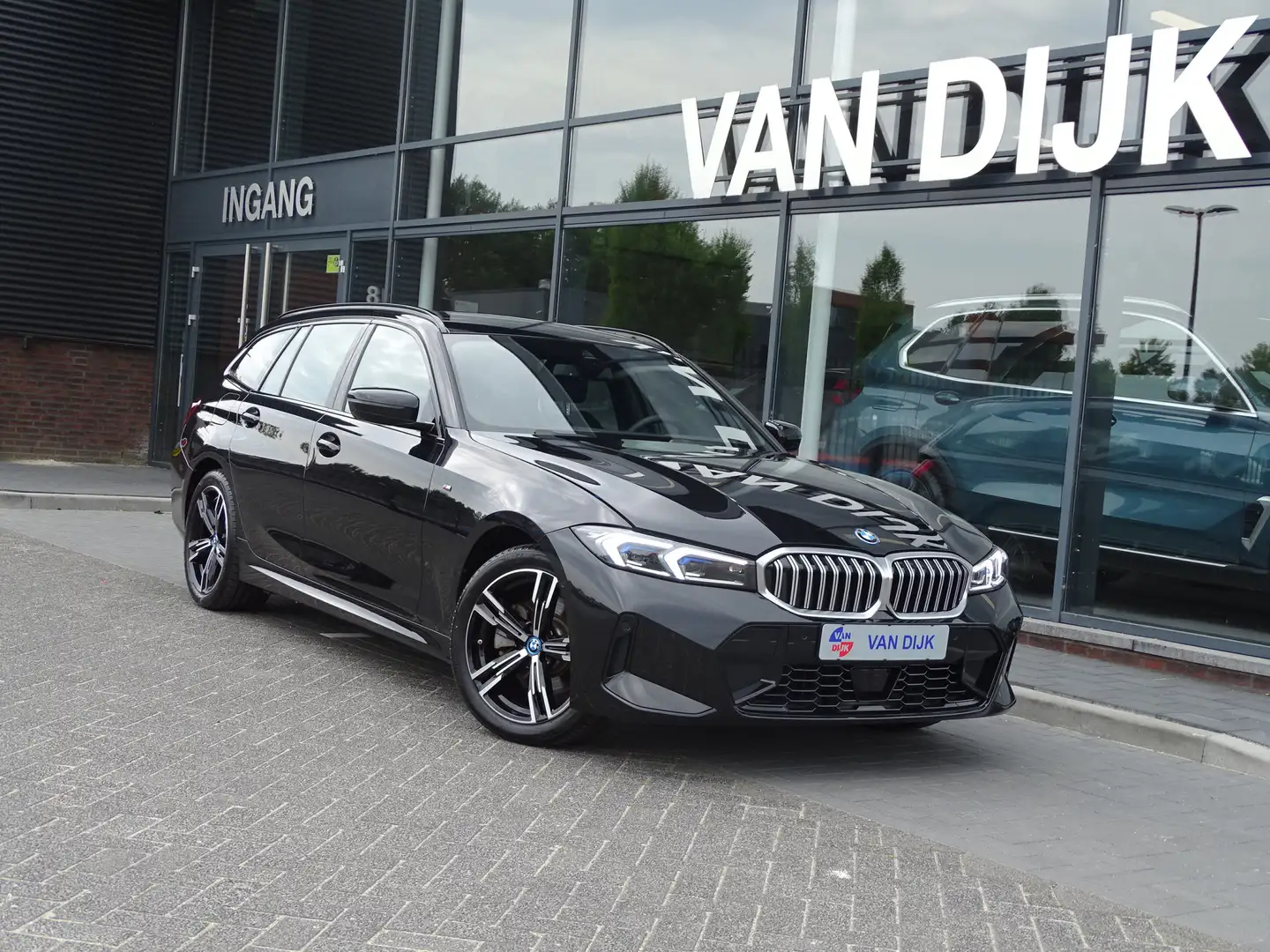 BMW 330 3-serie Touring 330e M Sportpakket Elek.Trekhaak A Noir - 1
