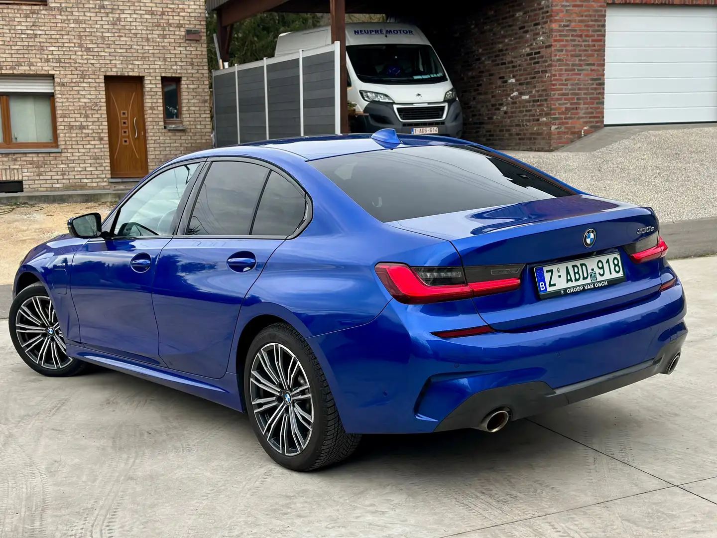 BMW 330 330e M Pack *Caméra/ LED/ Full option* Garantie Bleu - 2