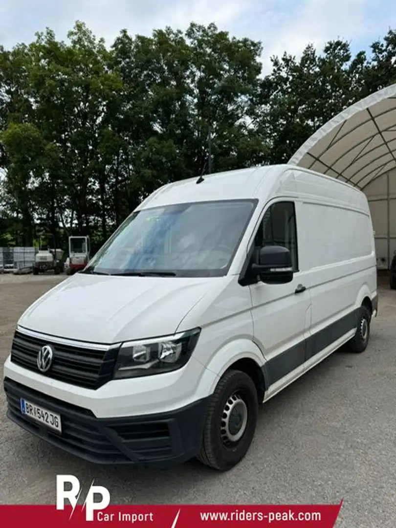 Volkswagen Crafter 2.0 TDI/L3H3/Schiebetüren beidseitig/AHK/TOP Weiß - 1