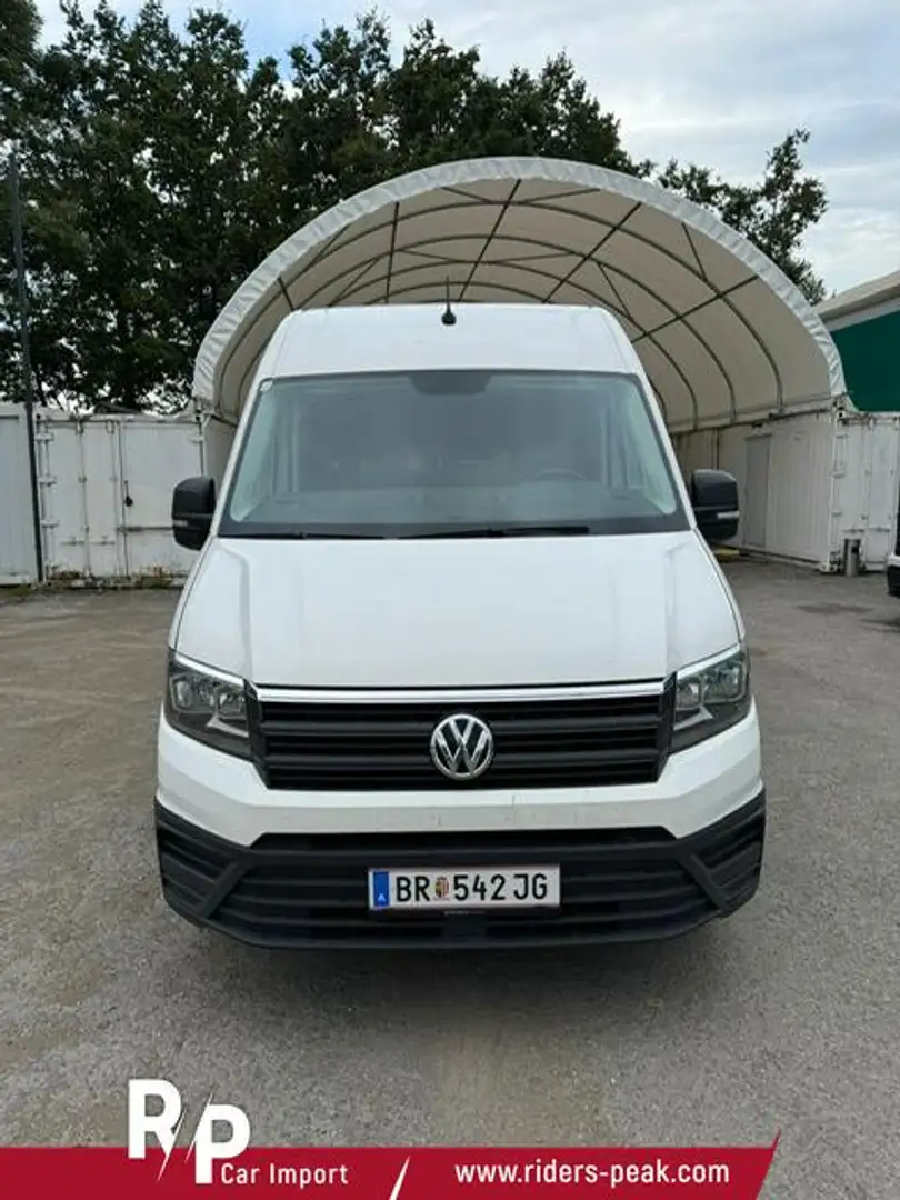 Volkswagen Crafter 2.0 TDI/L3H3/Schiebetüren beidseitig/AHK/TOP Weiß - 2