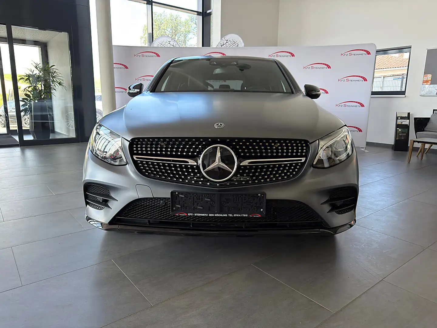 Mercedes-Benz GLC 250 Coupé 4MATIC AMG, Night, HUD, Burmeister Grau - 2
