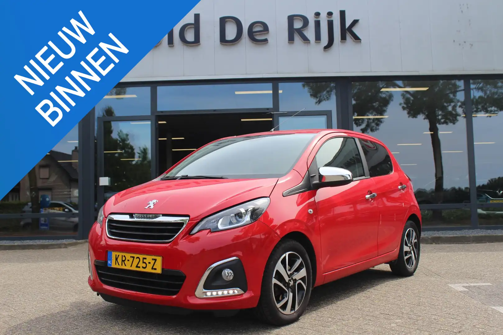 Peugeot 108 1.0 e-VTi Allure Rood - 1