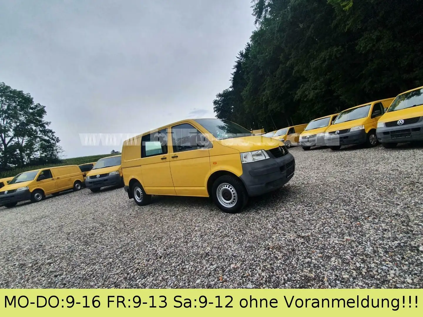 Volkswagen T5 Transporter T5 1.9 TDI* Transporter 2xSchiebetüre Scheckheft Jaune - 2