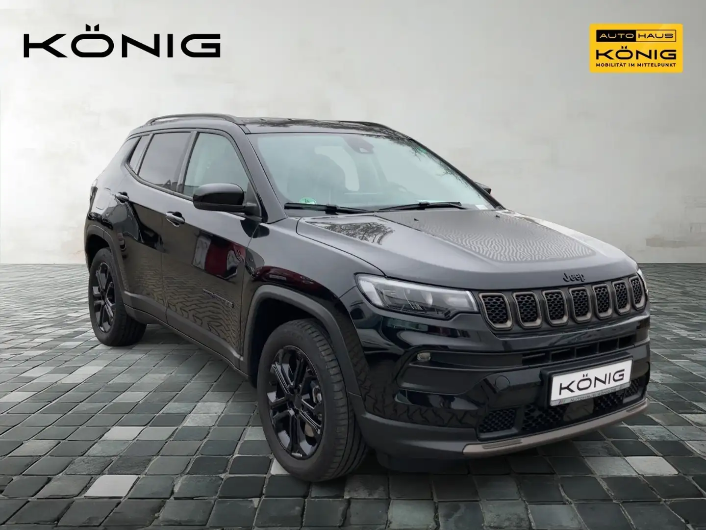 Jeep Compass PHEV UPLAND NAVI KLIMA Zwart - 2