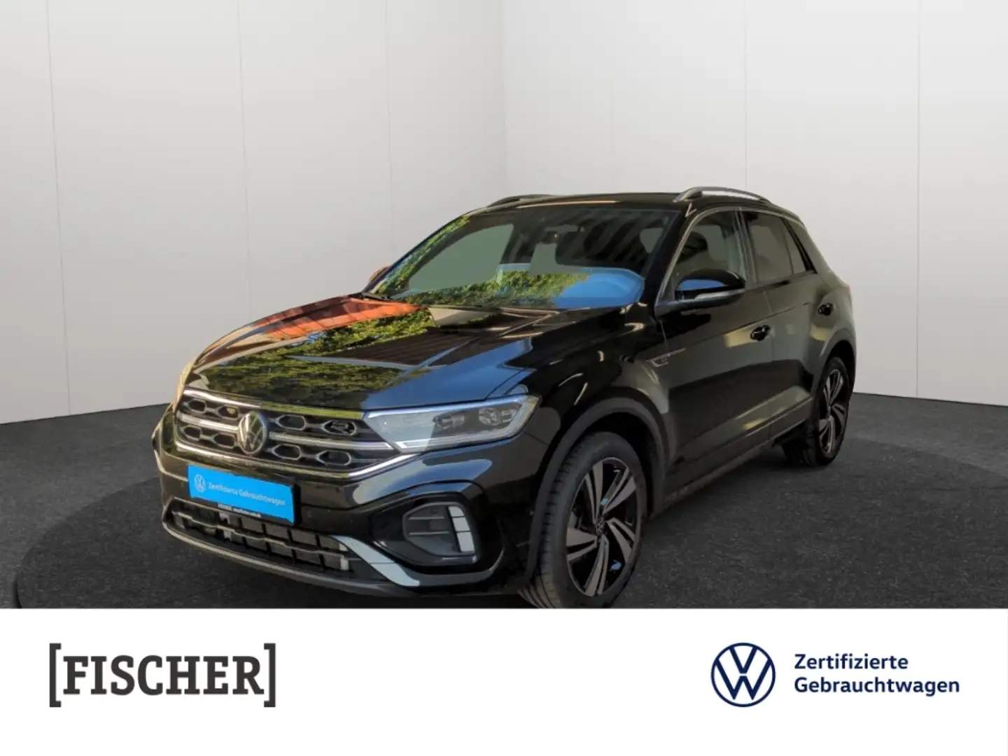 Volkswagen T-Roc 1.5TSI DSG R-Line Matrix Navi Rear View ACC Schwarz - 1