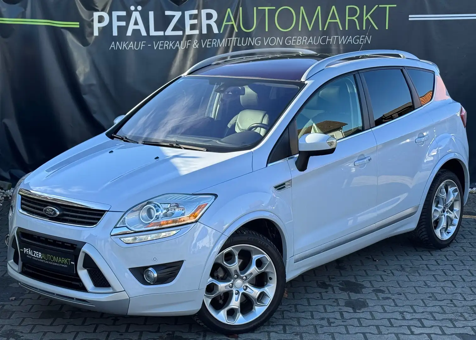 Ford Kuga Individual 2.0 TDCi 4X4 Automatik Bi-Xenon Sport Weiß - 2