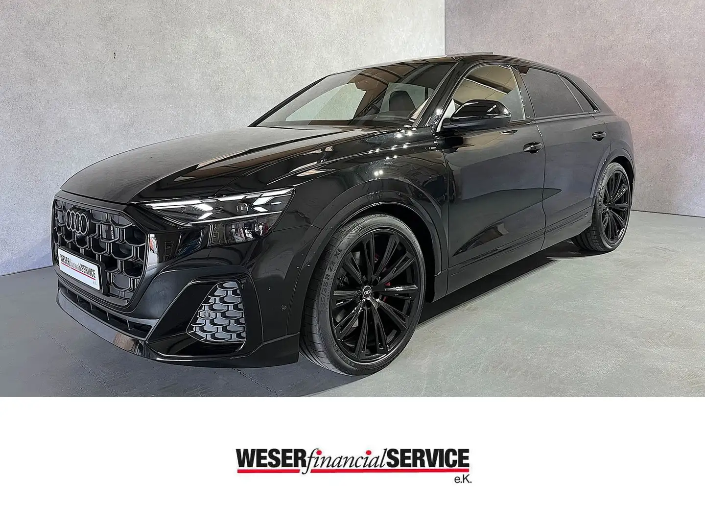 Audi Q8 50 TDI*NEU*LEDER*360°MATRIX+PANO+S-Line*23%! Schwarz - 1