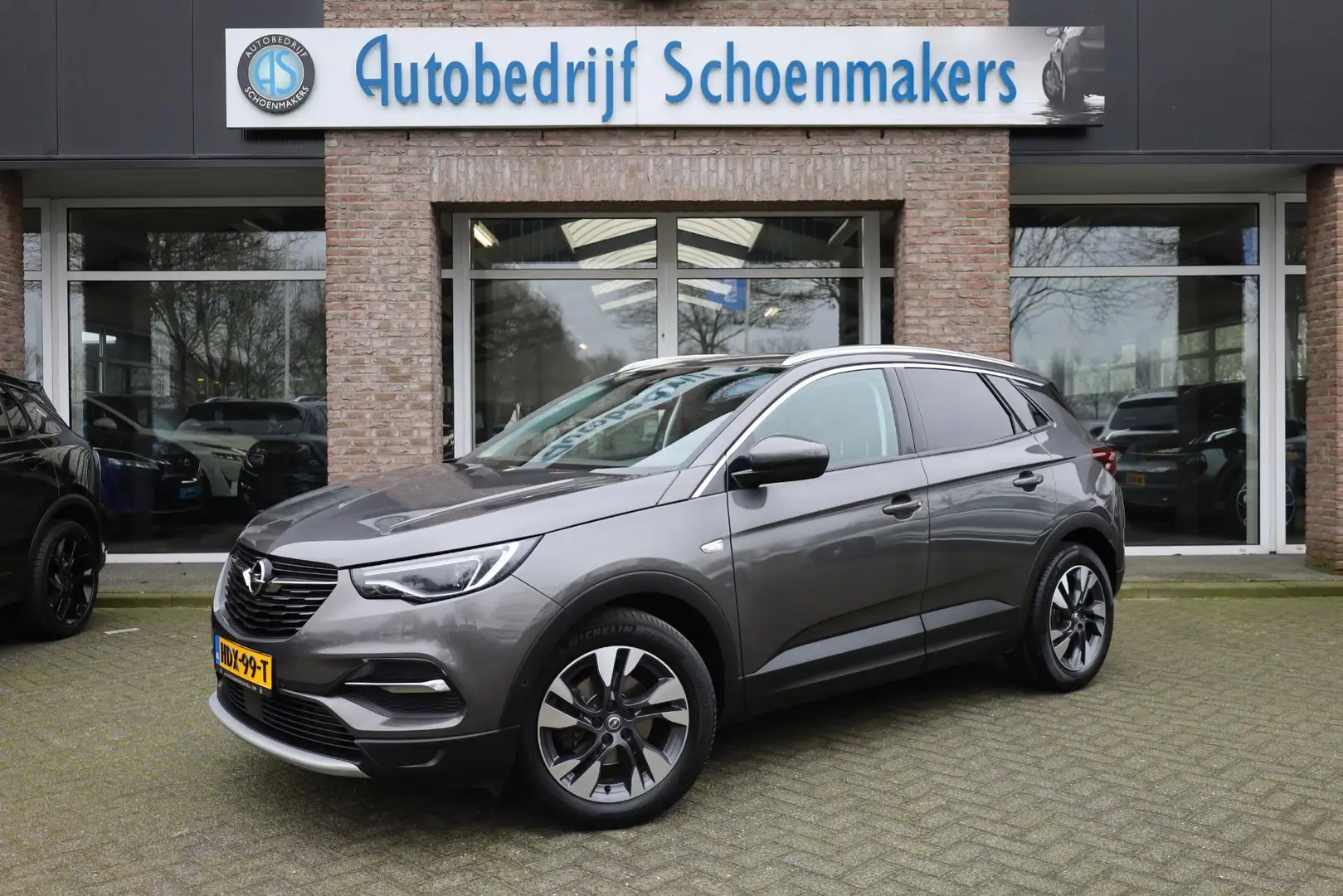 Opel Grandland X 1.2 Turbo Innovation LEER+MEMORY CAMERA STOELVENTI Grigio - 1
