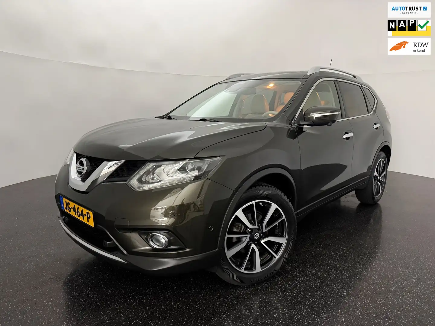 Nissan X-Trail 1.6 DIG-T Tekna / Pano / Leder Grün - 1