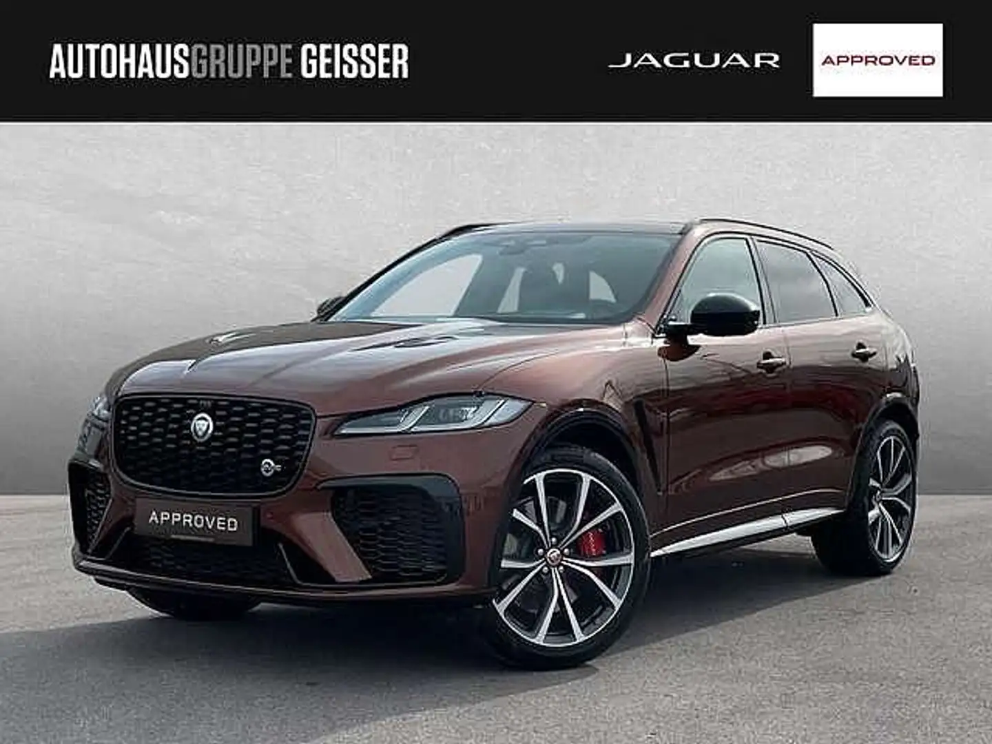 Jaguar F-Pace P550 SVR Spiced Copper Edition AHK ACC SD Marrón - 1