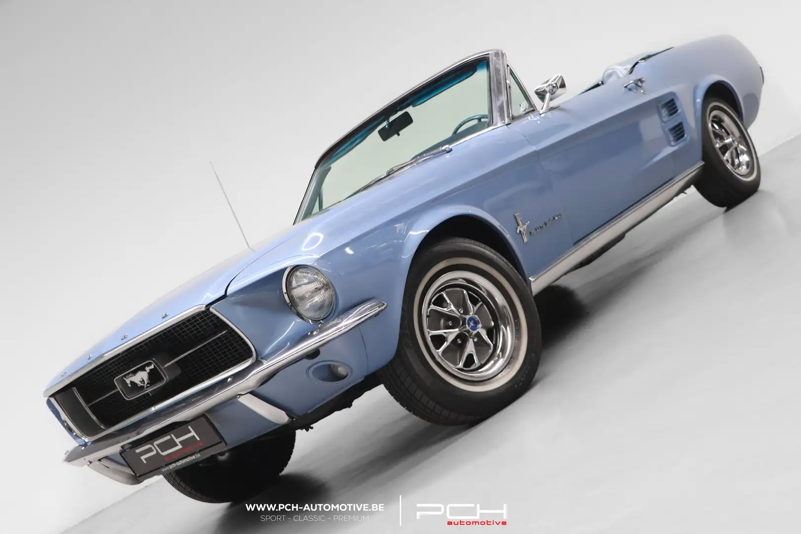 Ford Mustang Convertible 4.7 V8 289ci Automatique Bleu - 1