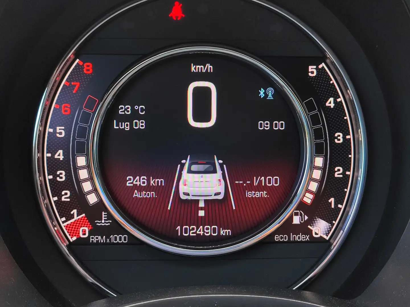 Fiat 500C 1.2S  Cabrio EURO6 Nero - 1