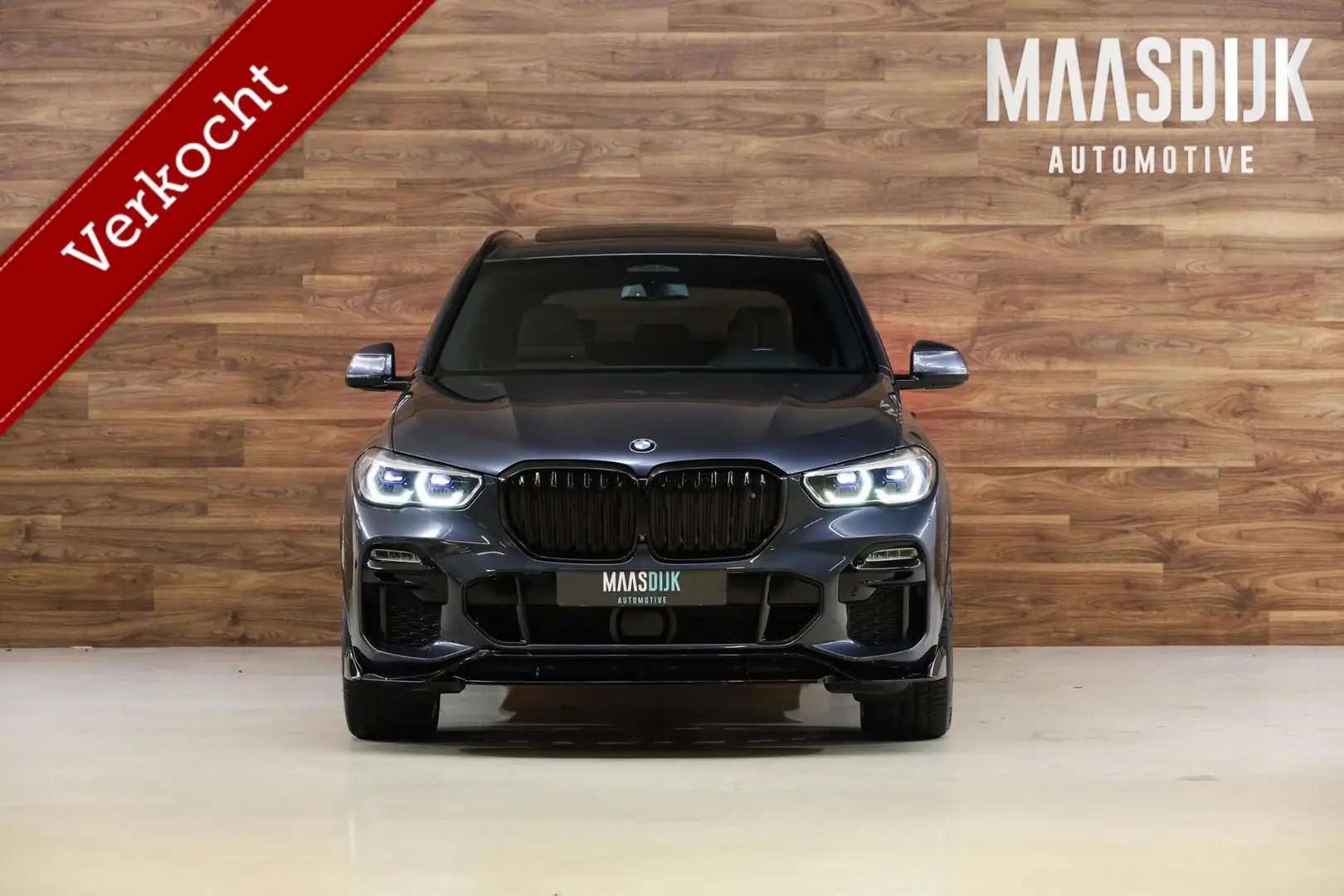 BMW X5 xDrive45e M-Sport|Laser|Pano|Aero|HUD|360|H&K Audi Grijs - 2
