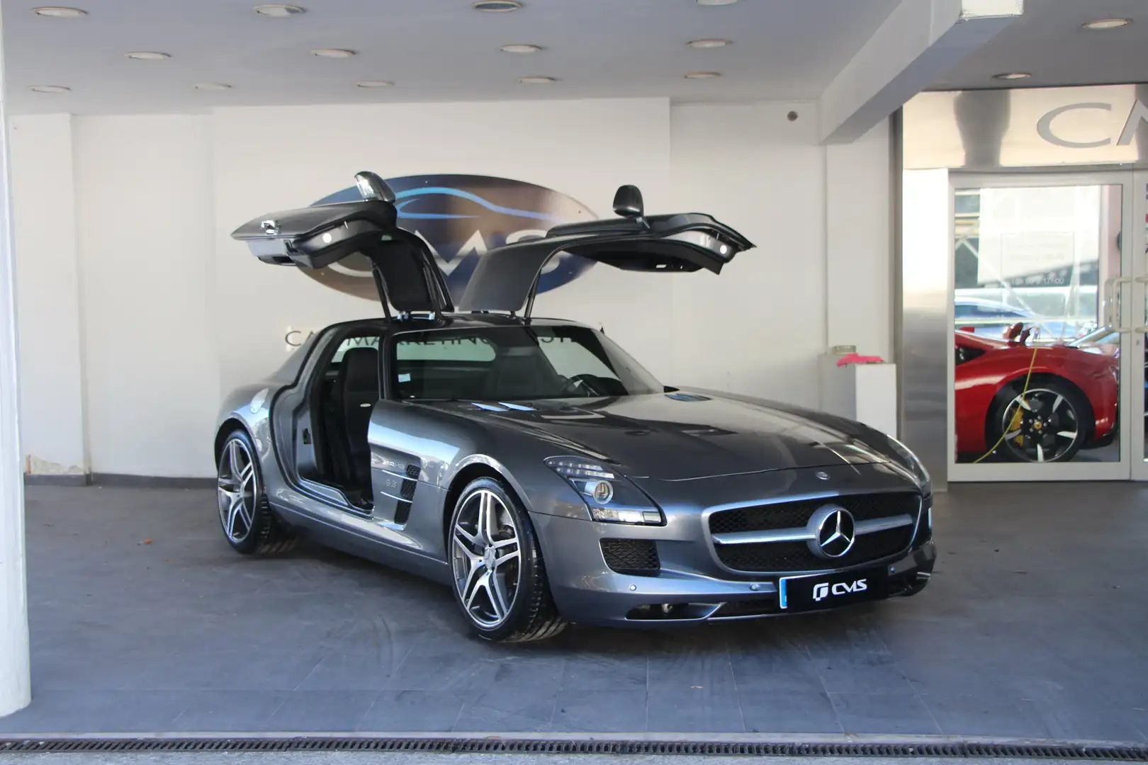 Mercedes-Benz SLS SLS AMG Coupé A Argent - 1