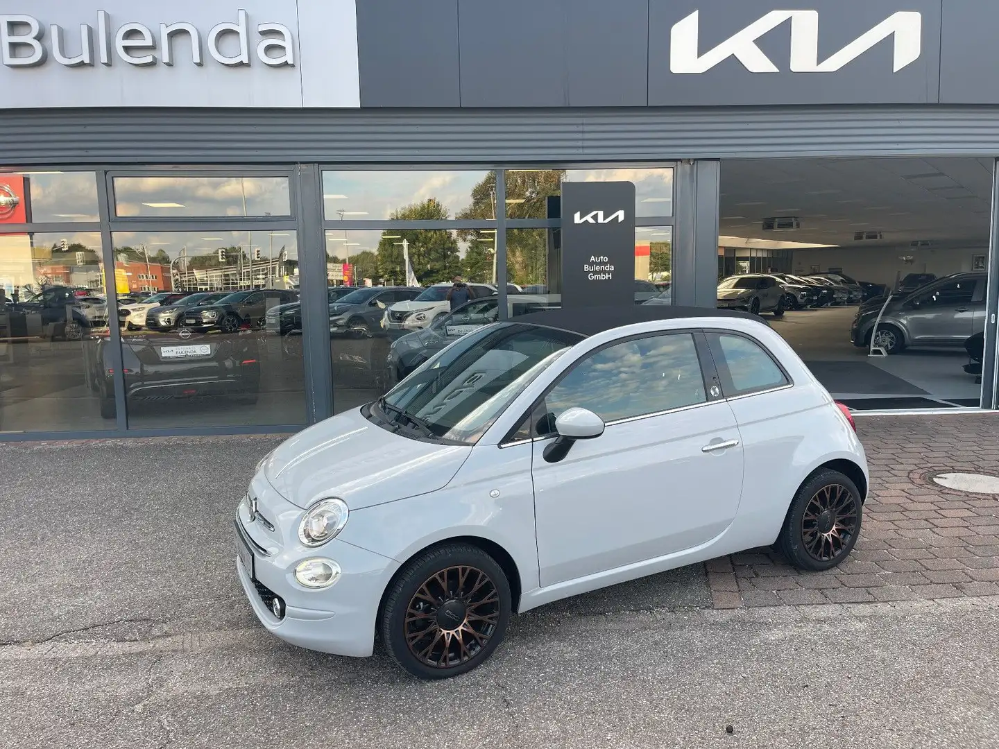 Fiat 500 120th Automatik Grau - 1