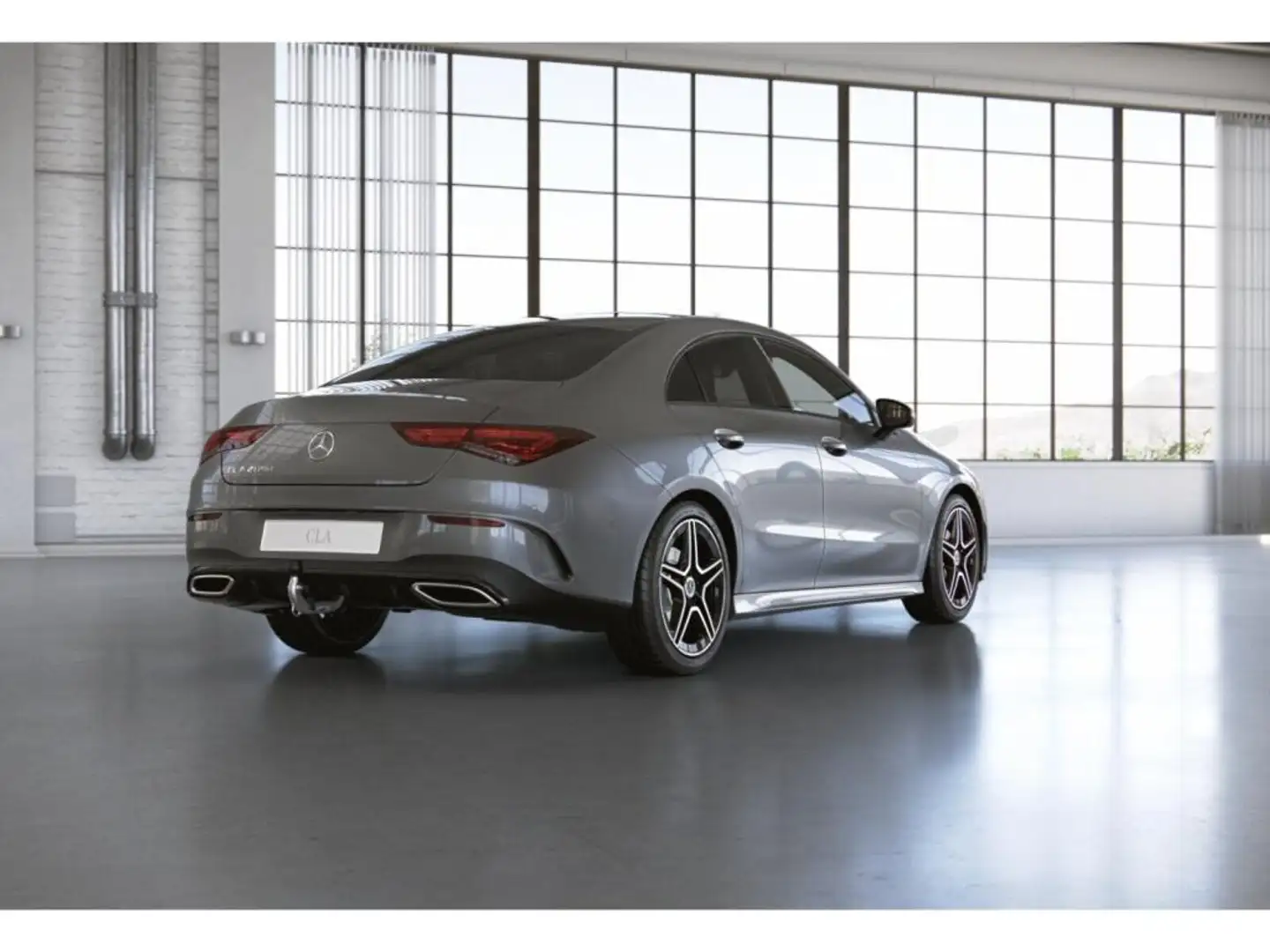 Mercedes-Benz CLA 200 d Coupé AMG-Sport/MLB/Pano/Night/AHK/18" Grau - 2