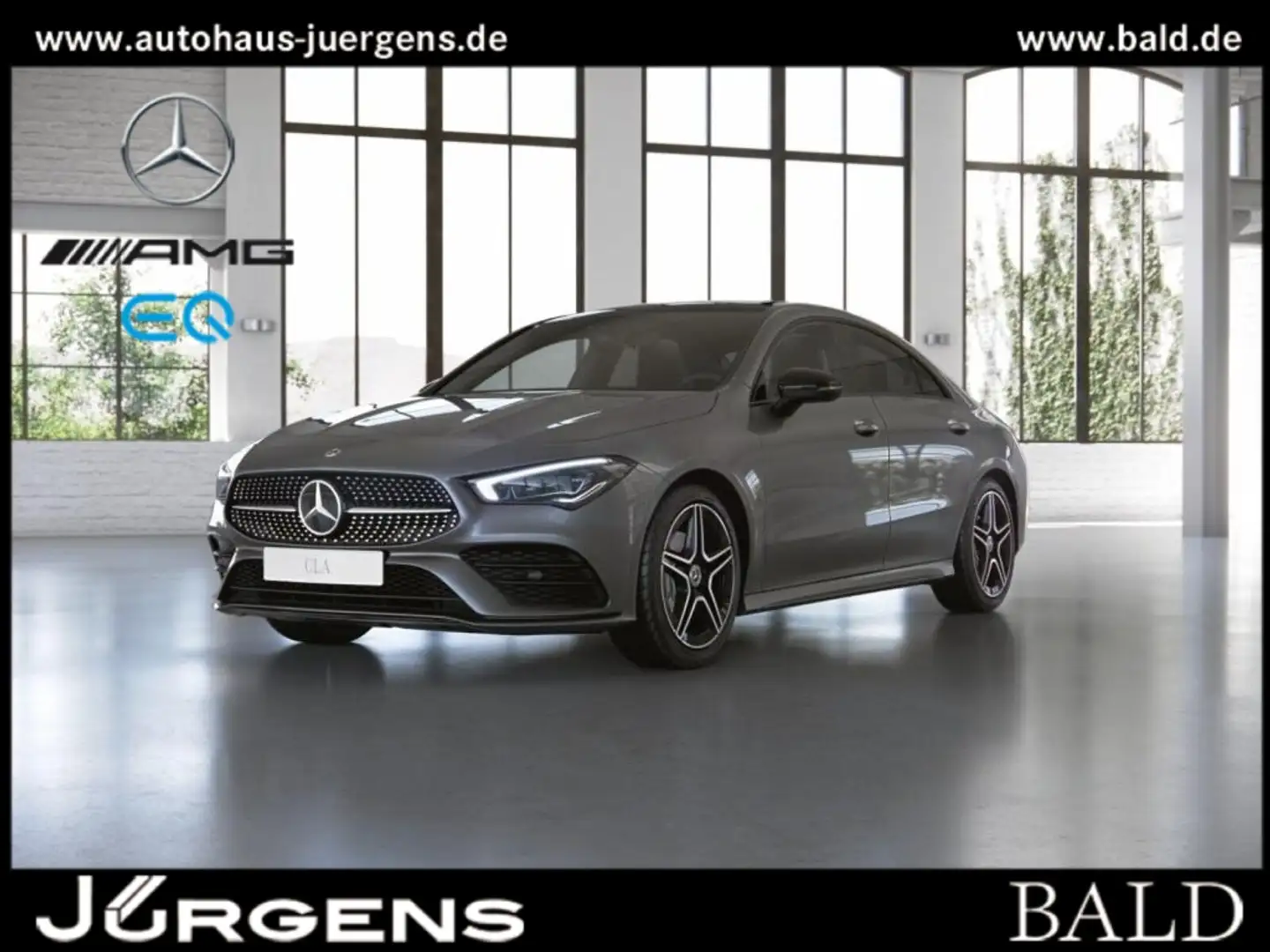 Mercedes-Benz CLA 200 d Coupé AMG-Sport/MLB/Pano/Night/AHK/18" Grau - 1