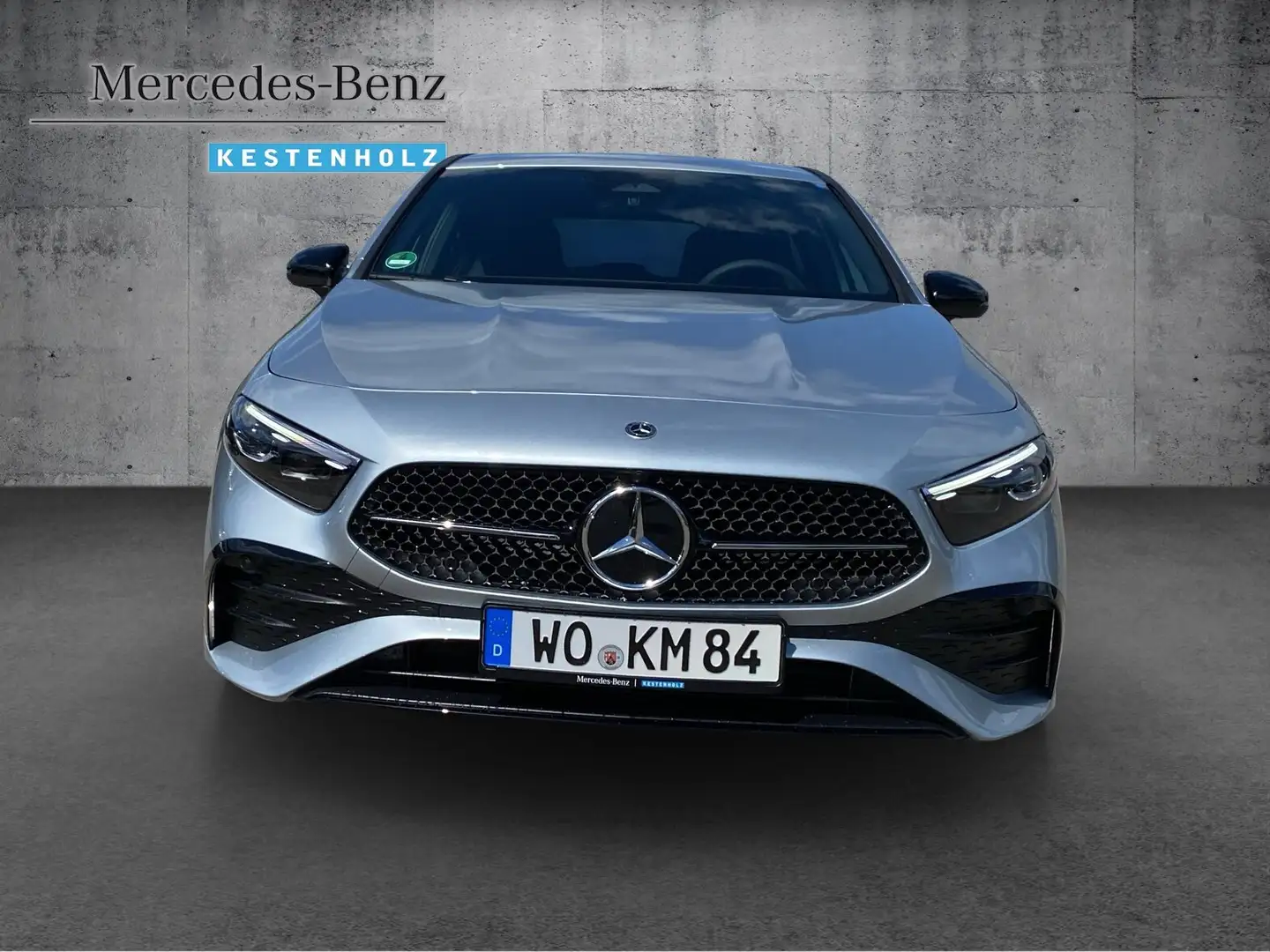 Mercedes-Benz A 200 A 200 d AMG+NIGHT+AHK+DISTRO+KAMERA+LENKHZ+MLED Silber - 2